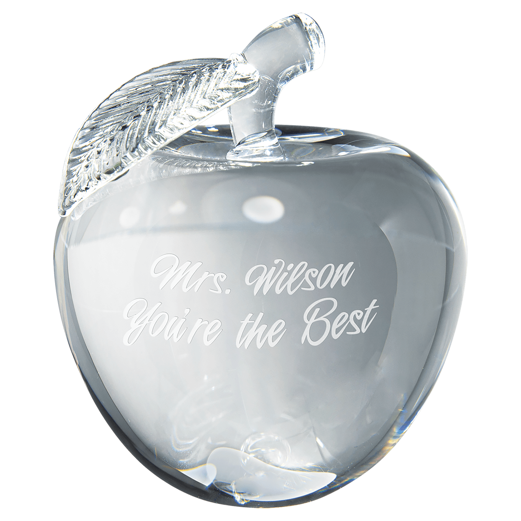 Crystal 3D Apple.