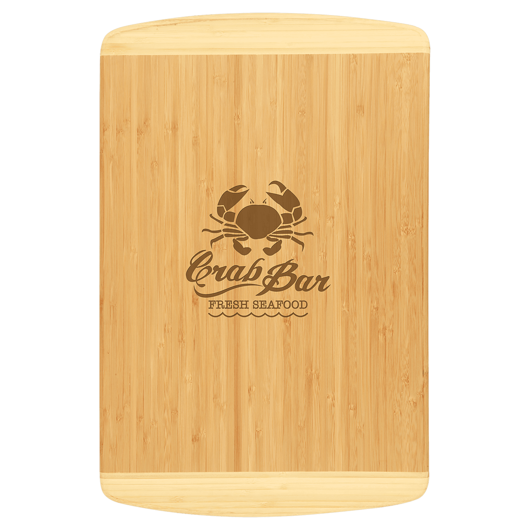 Bamboo 2-Tone Cutting Board.