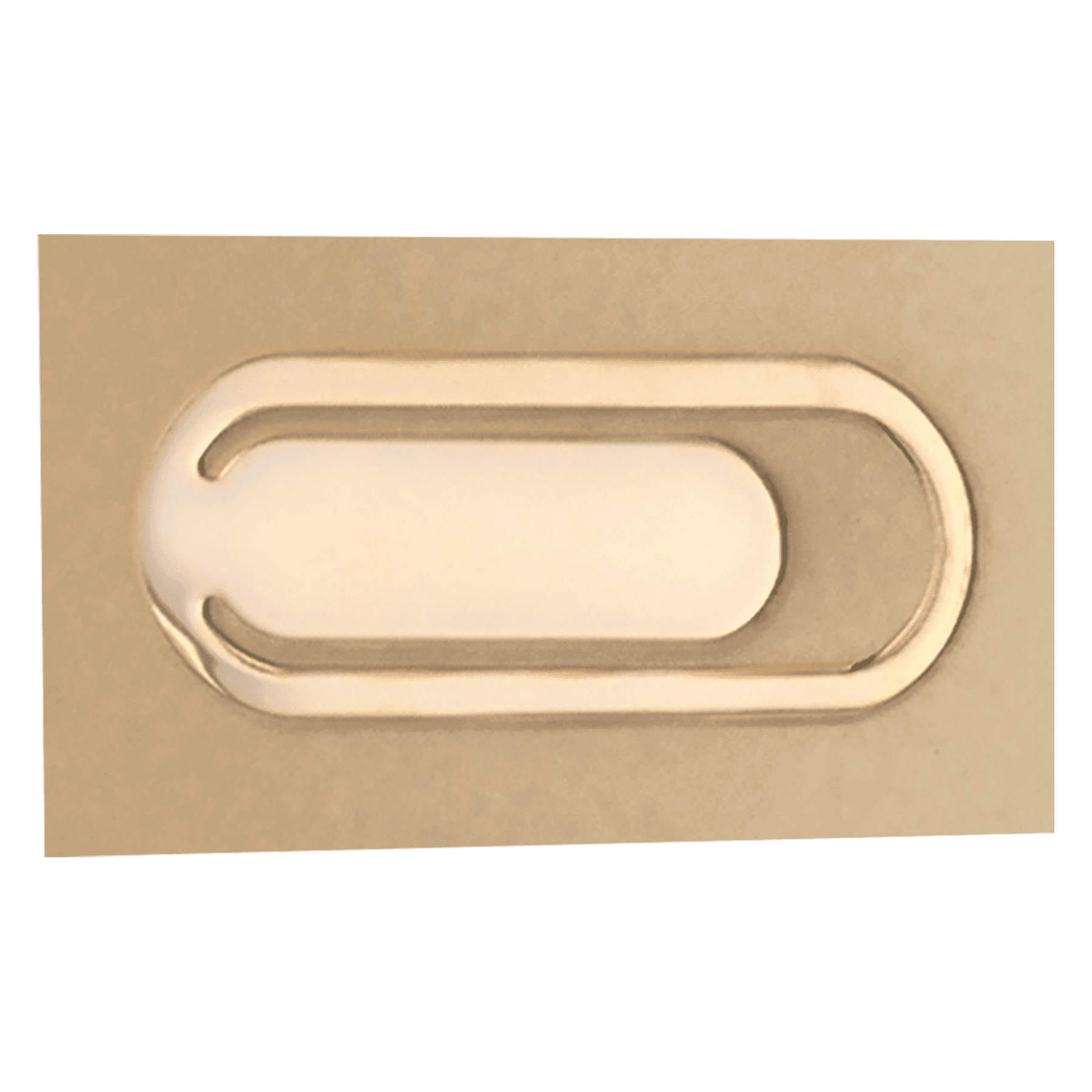 Gold Plated Bookmark.