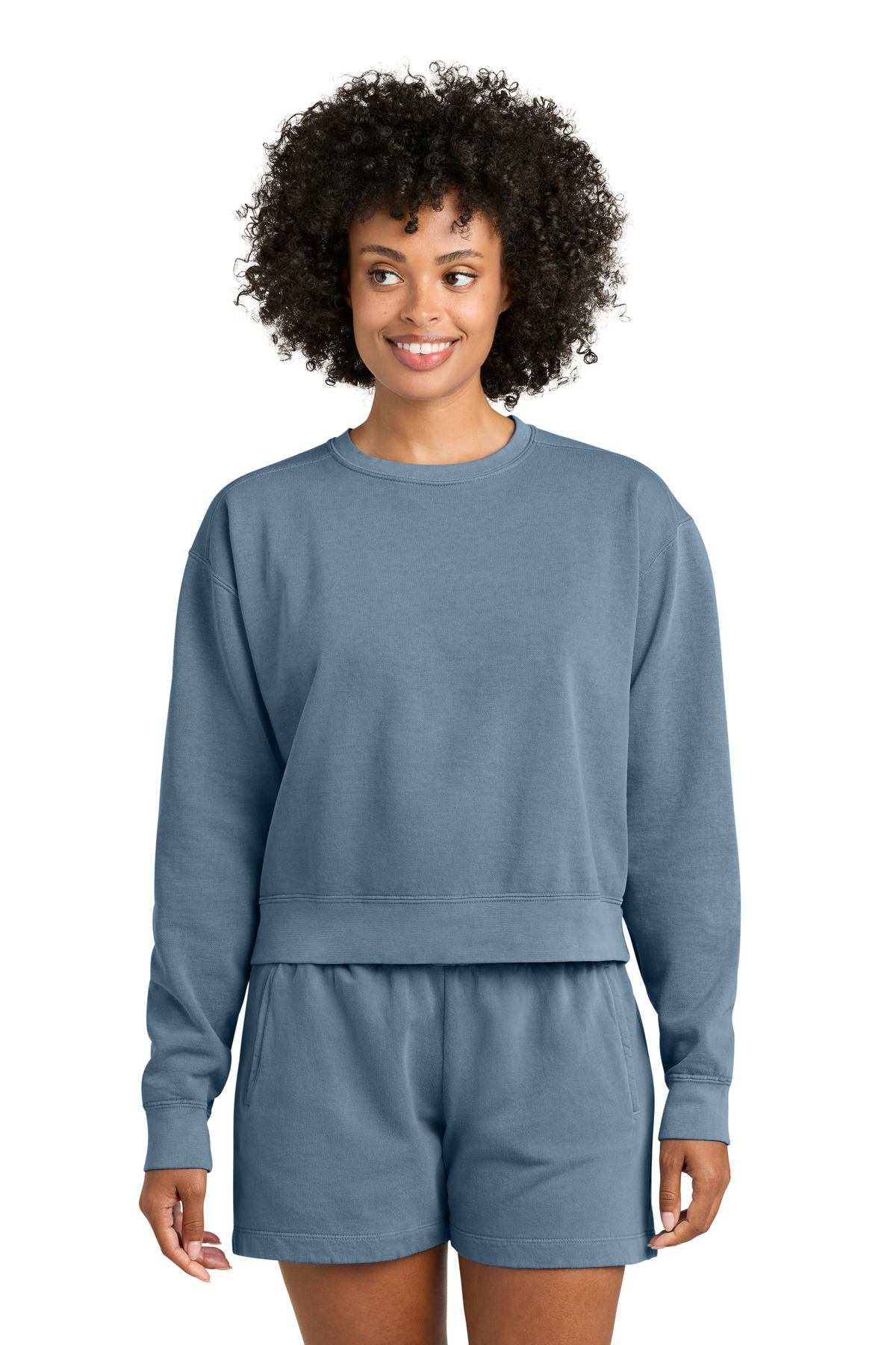 Comfort Colors ® Women's Mid-Length Crewneck Sweatshirt 1566L