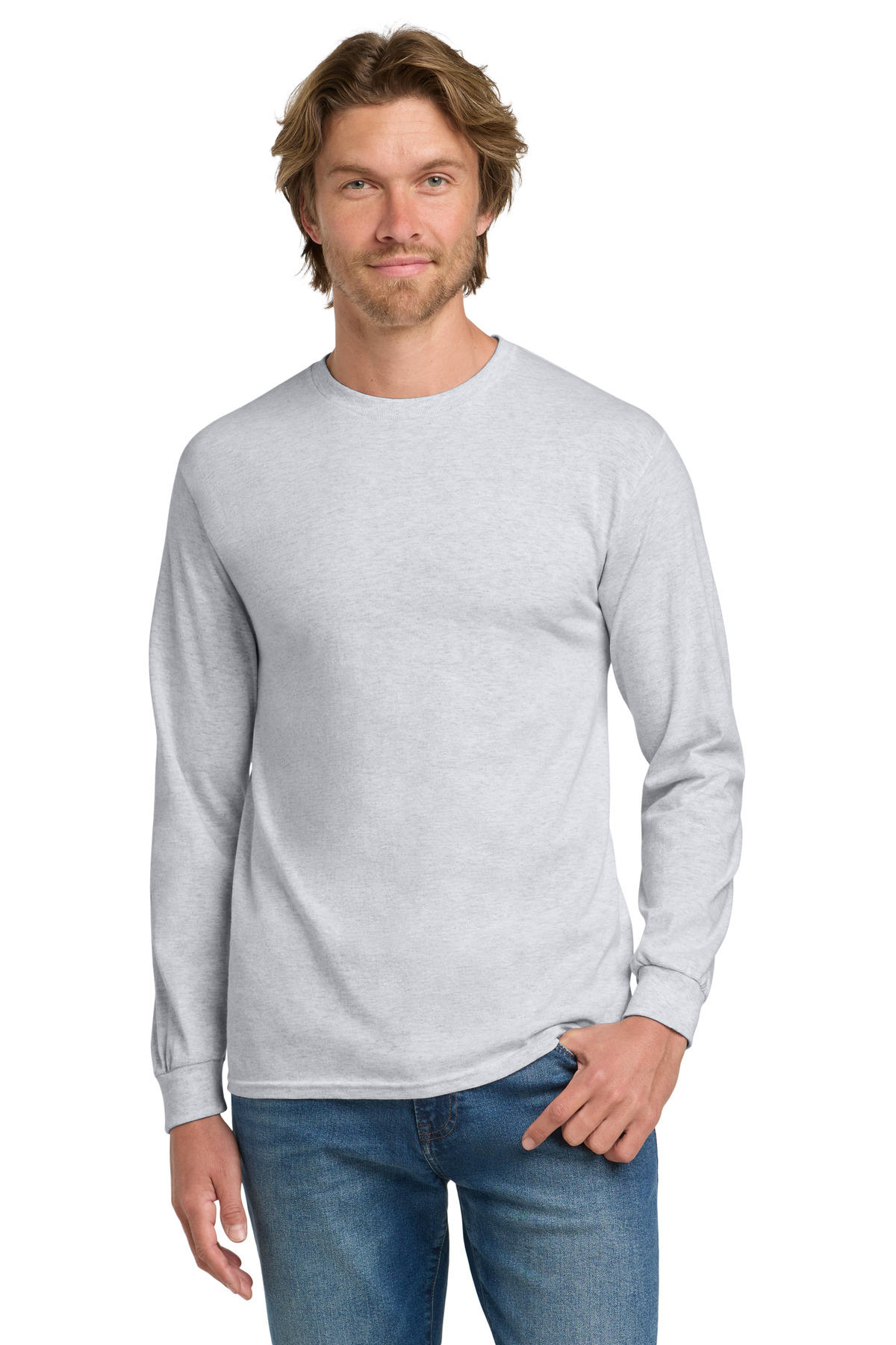 Gildan ® - Heavy Cotton  100% Cotton Long Sleeve T-Shirt. 5400