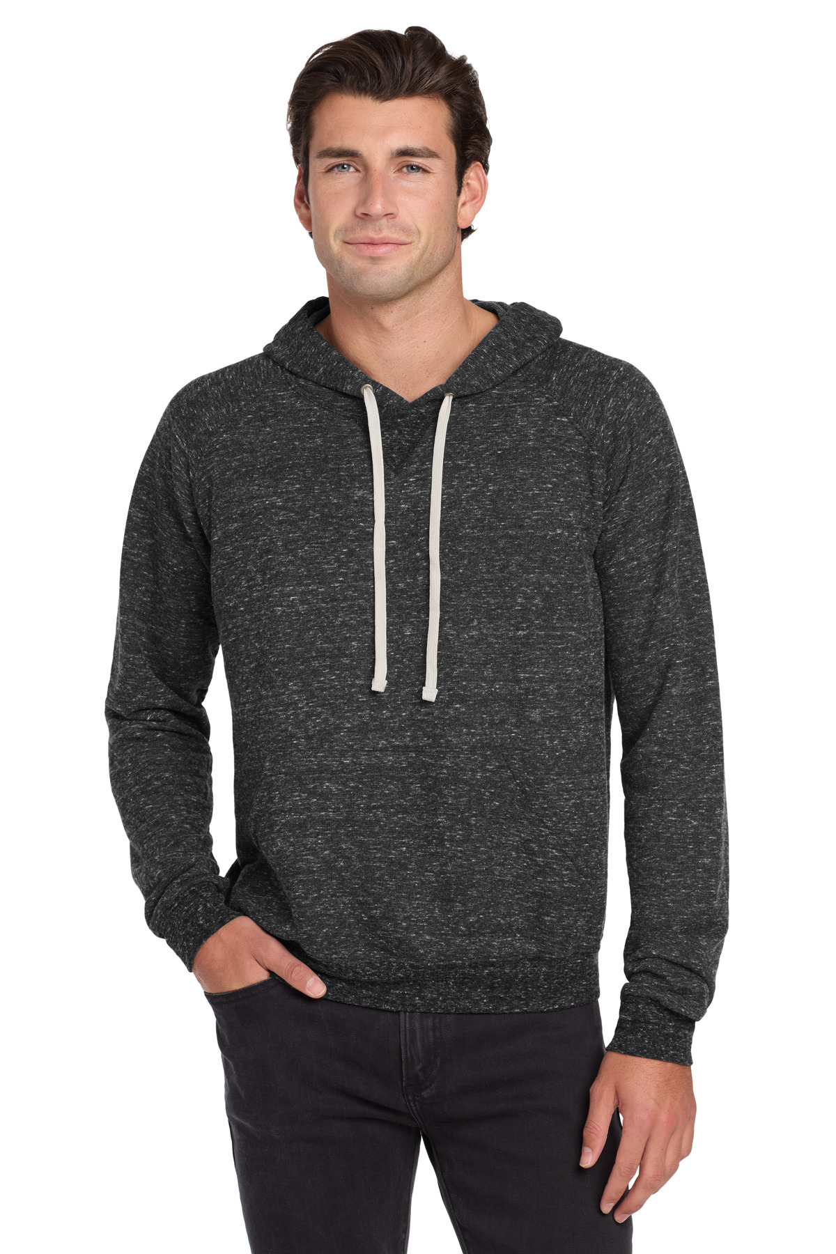 Jerzees ® Snow Heather French Terry Raglan Hoodie 90M