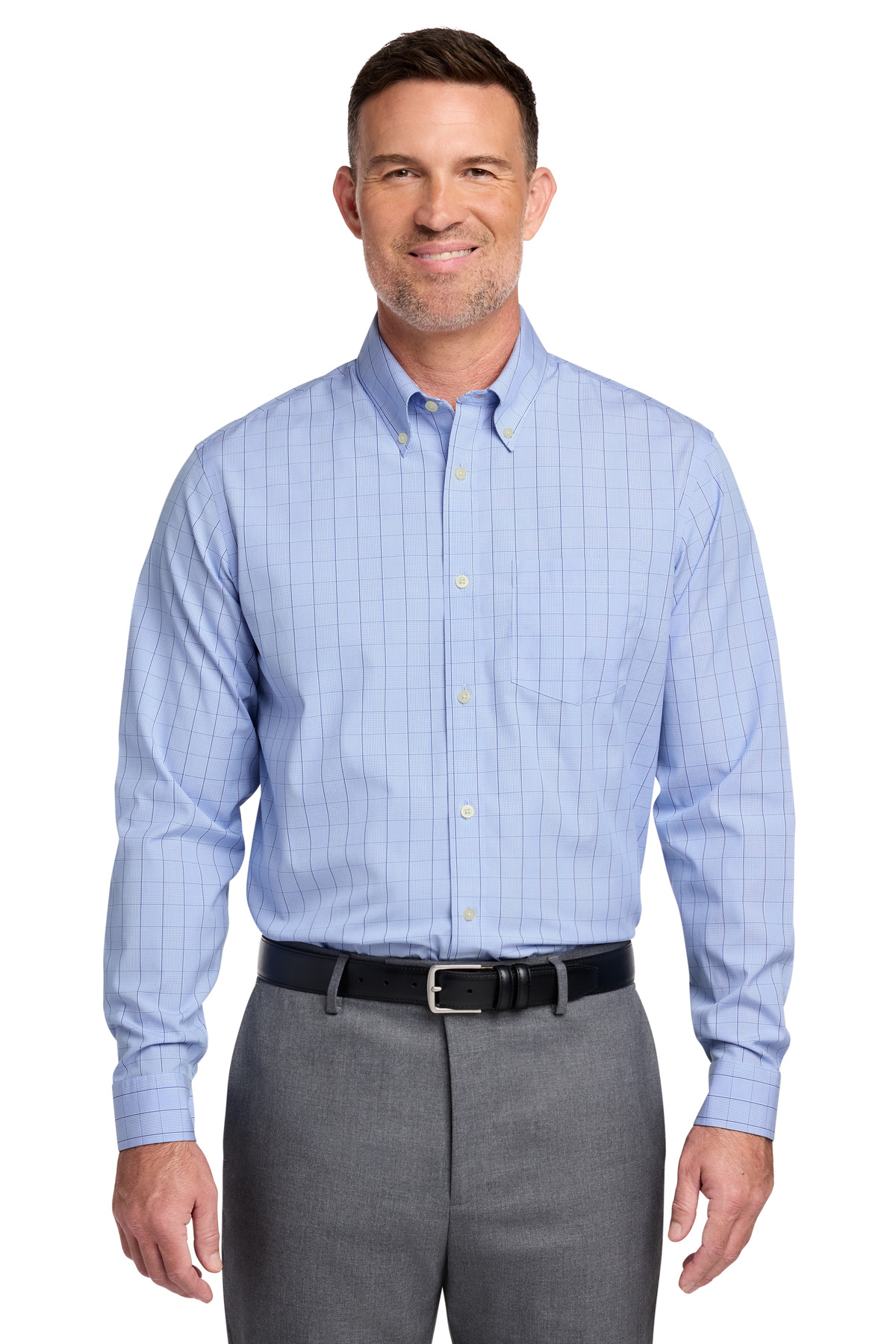 Brooks Brothers ® Wrinkle-Free Stretch Patterned Shirt BB18008