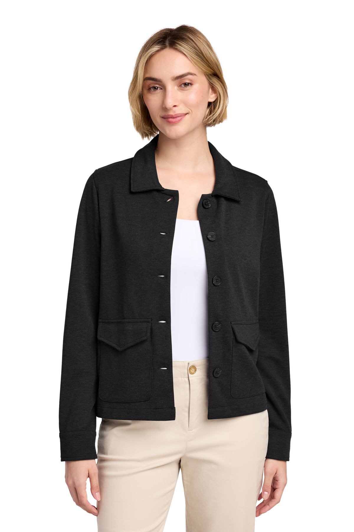 Brooks Brothers ® Women's Mid-Layer Stretch Button Jacket BB18205
