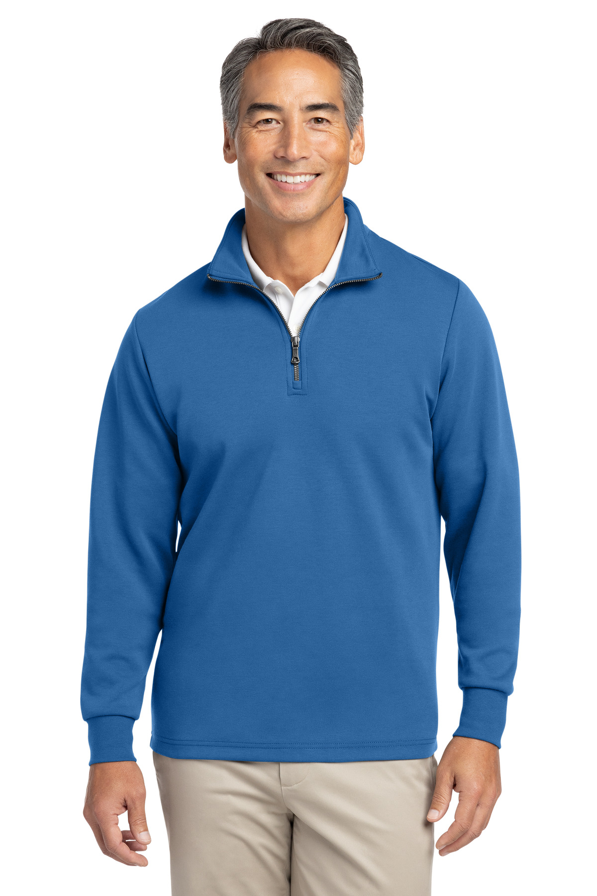 Brooks Brothers ® Double-Knit 1/4-Zip BB18206