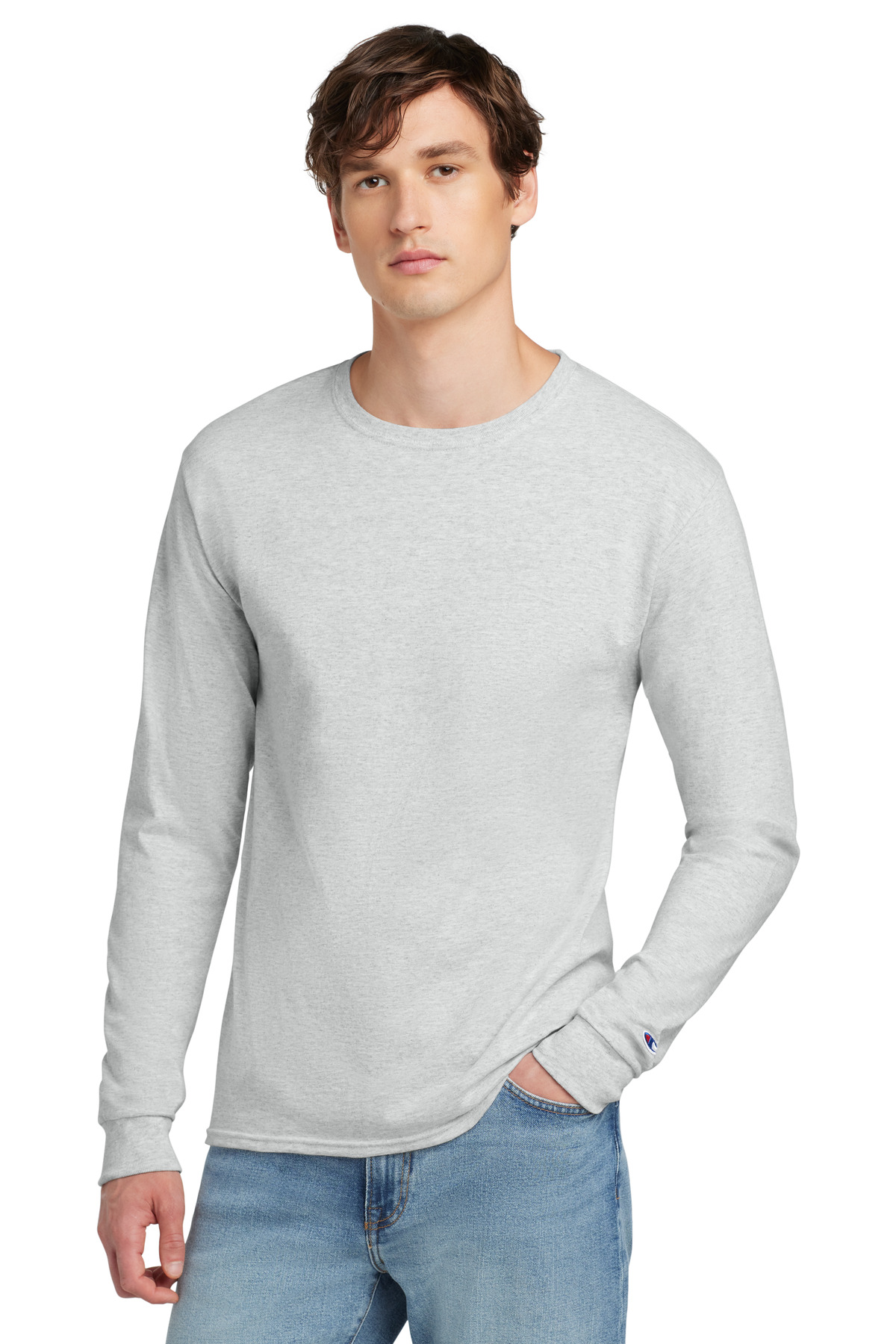 Champion ® Heritage 5.2-Oz. Jersey Long Sleeve Tee CC8C