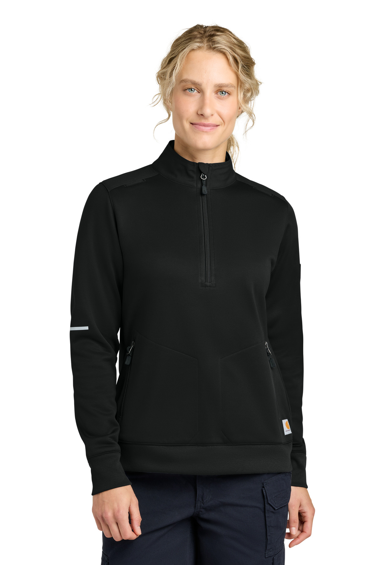 Carhartt ® Women's FLD & RSCU 1/2-Zip Mid-Layer CTC82912