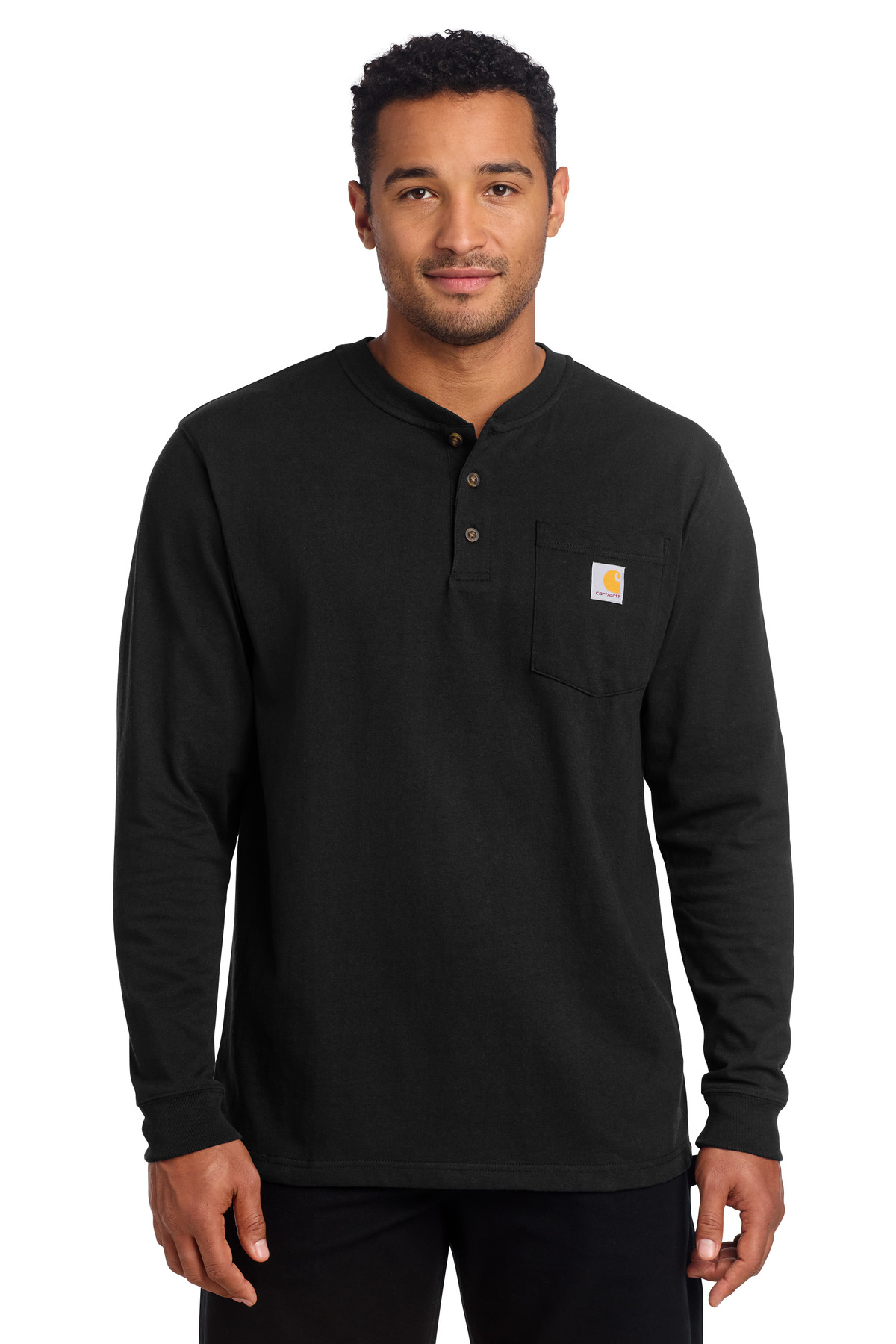 Carhartt ® Long Sleeve Henley T-Shirt CTK128