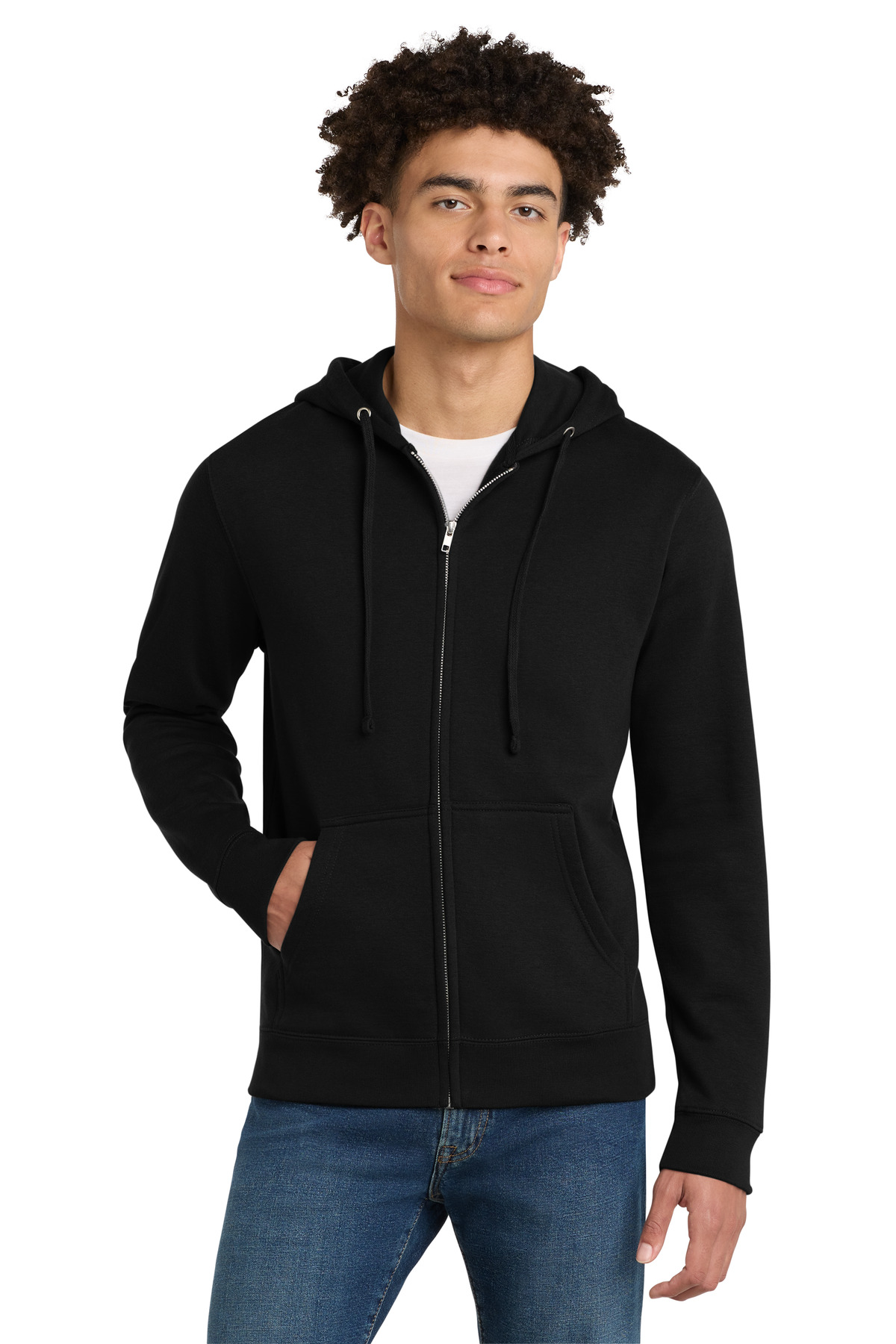 District ® V.I.T.  Fleece Full-Zip Hoodie DT6102