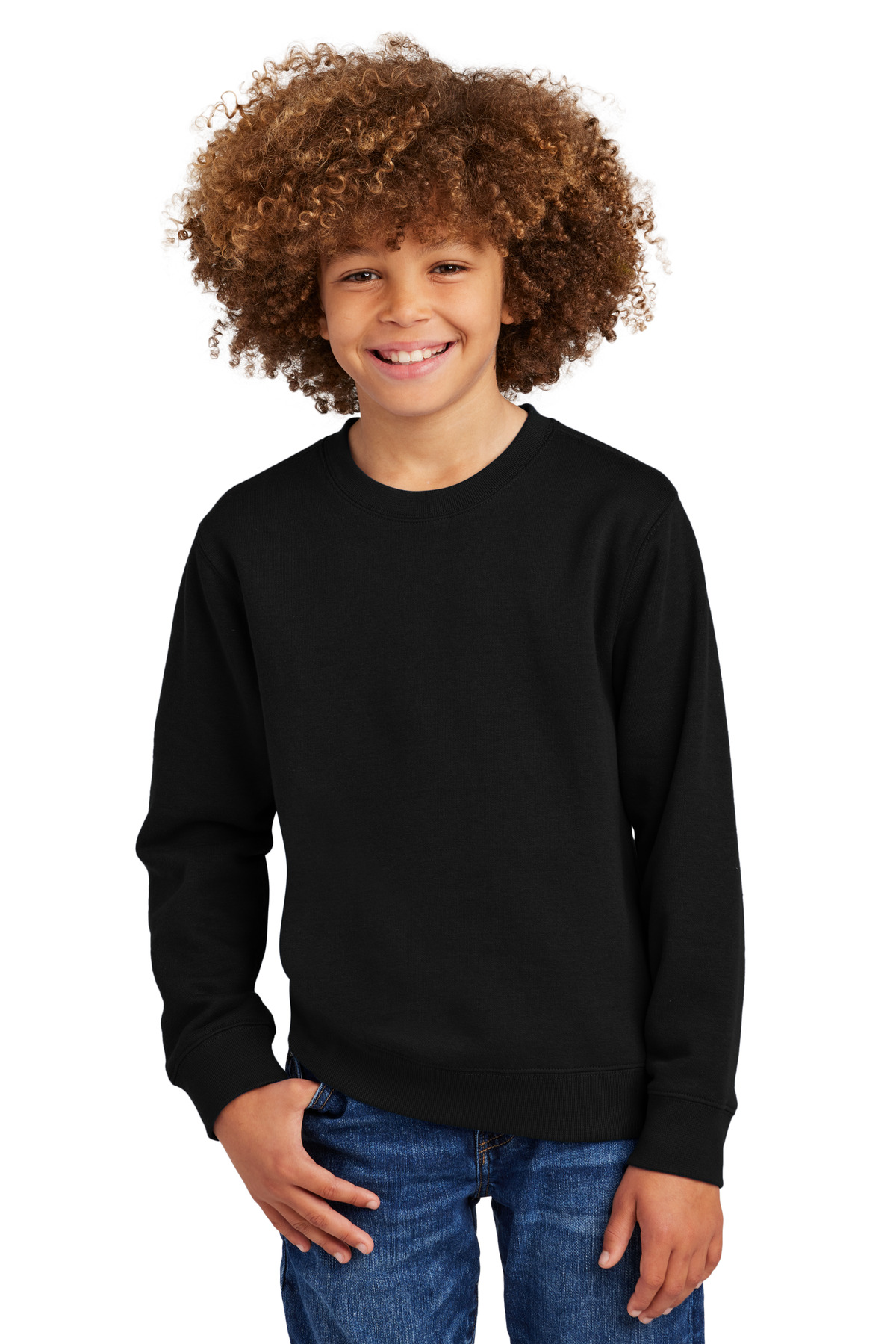 District ® Youth V.I.T.  Fleece Crew DT6104Y