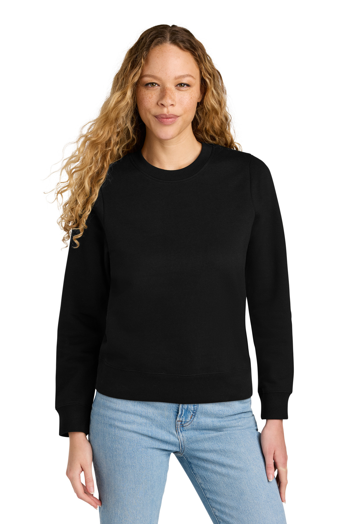District ® Women's V.I.T.  Fleece Crew DT6105