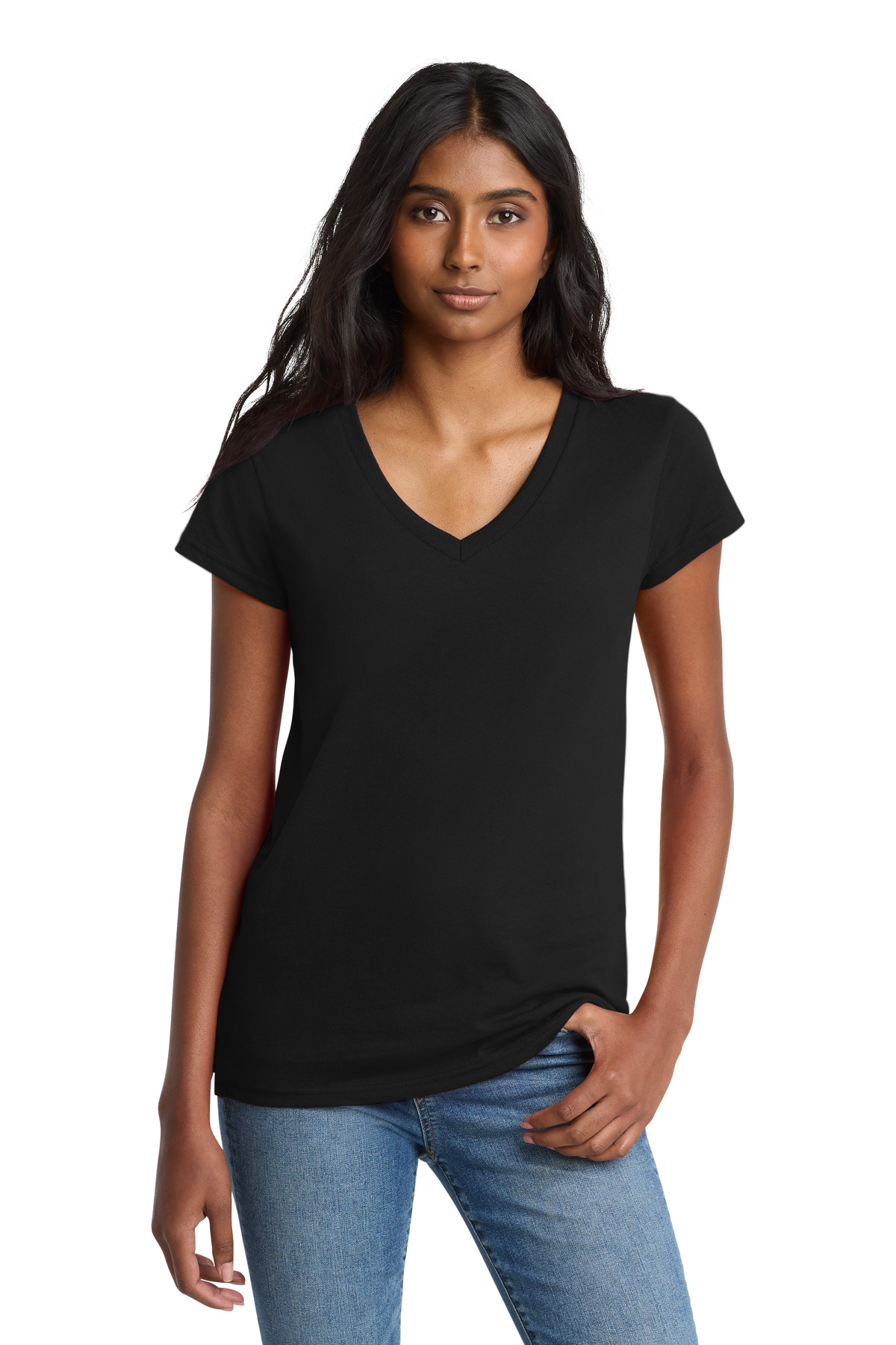 District ® Women's Re-Tee  V-Neck DT8001