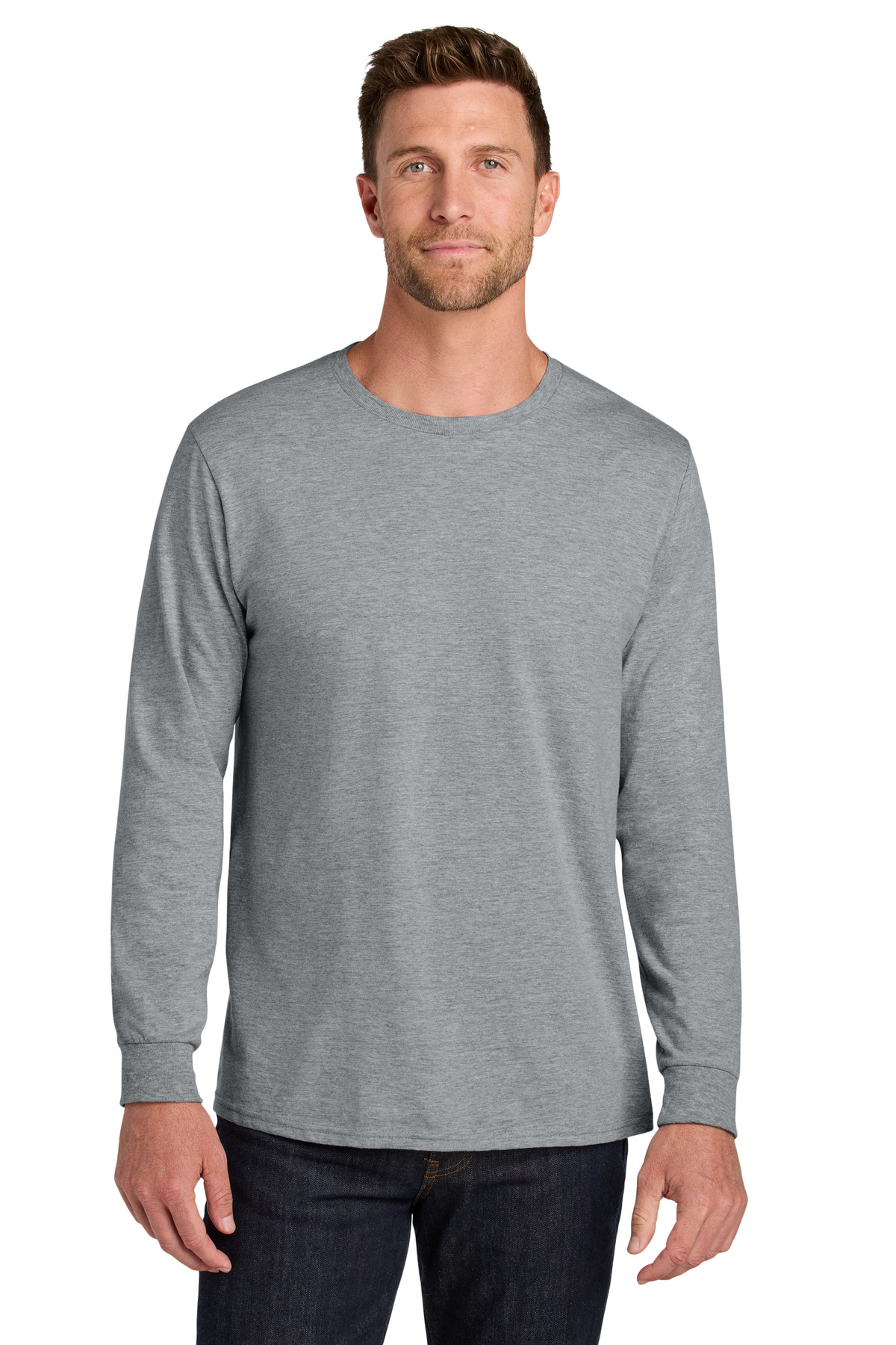 Jerzees Ultimate  Unisex Ring Spun Long Sleeve T-Shirt IC46L