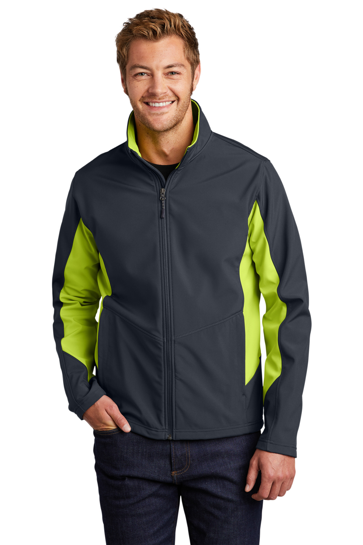 Port Authority ® Core Colorblock Soft Shell Jacket. J318