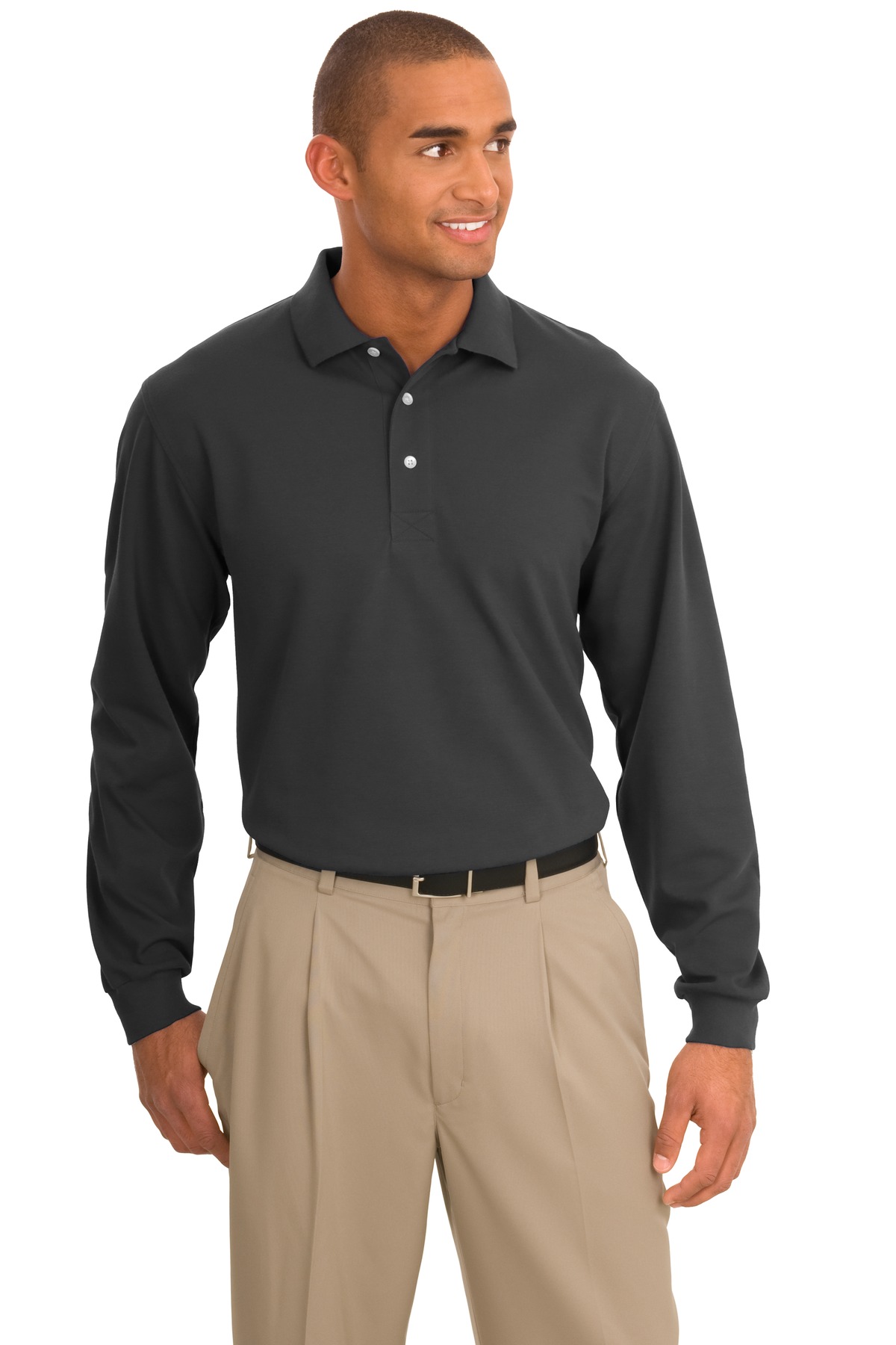 Port Authority ® Rapid Dry Long Sleeve Polo. K455LS