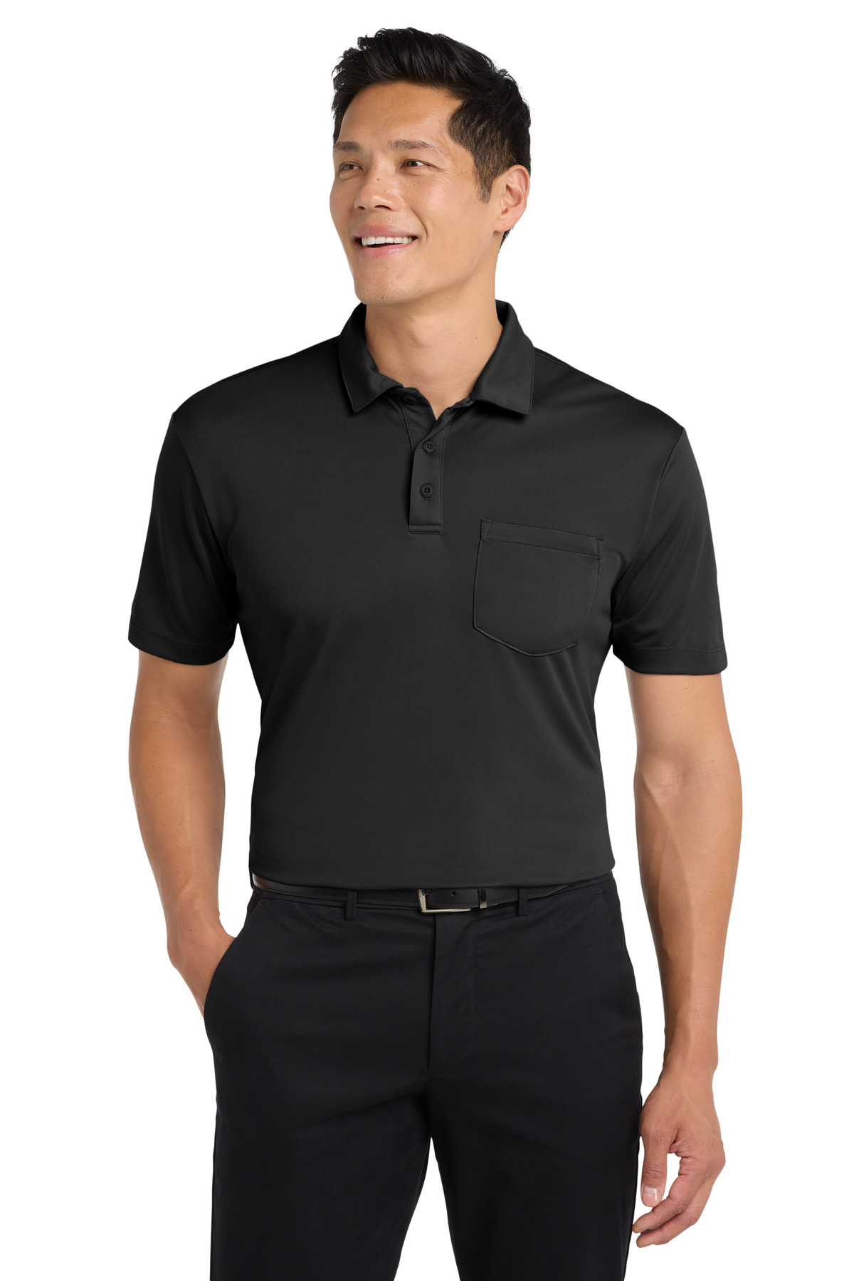 Port Authority ® Silk Touch Performance Pocket Polo. K540P