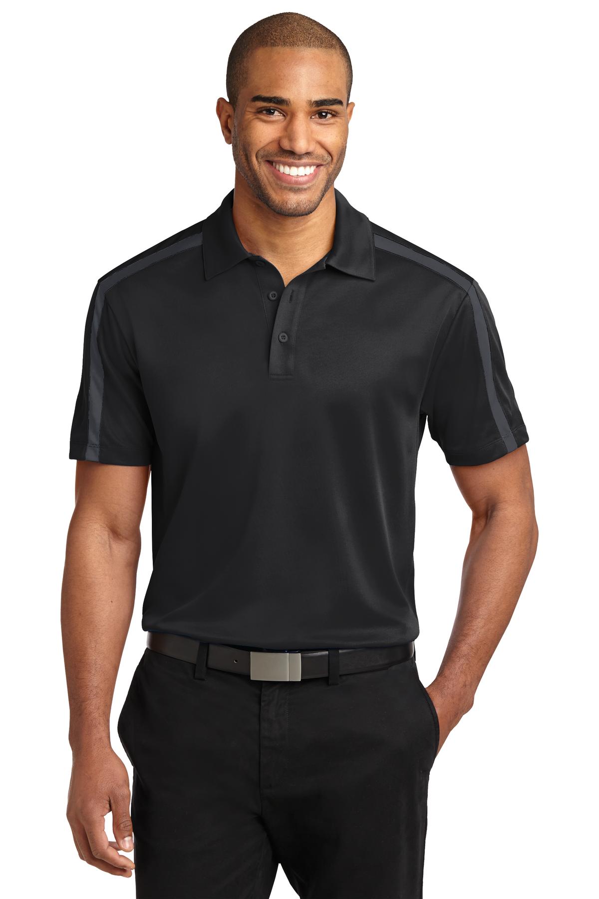 Port Authority ® Silk Touch Performance Colorblock Stripe Polo. K547