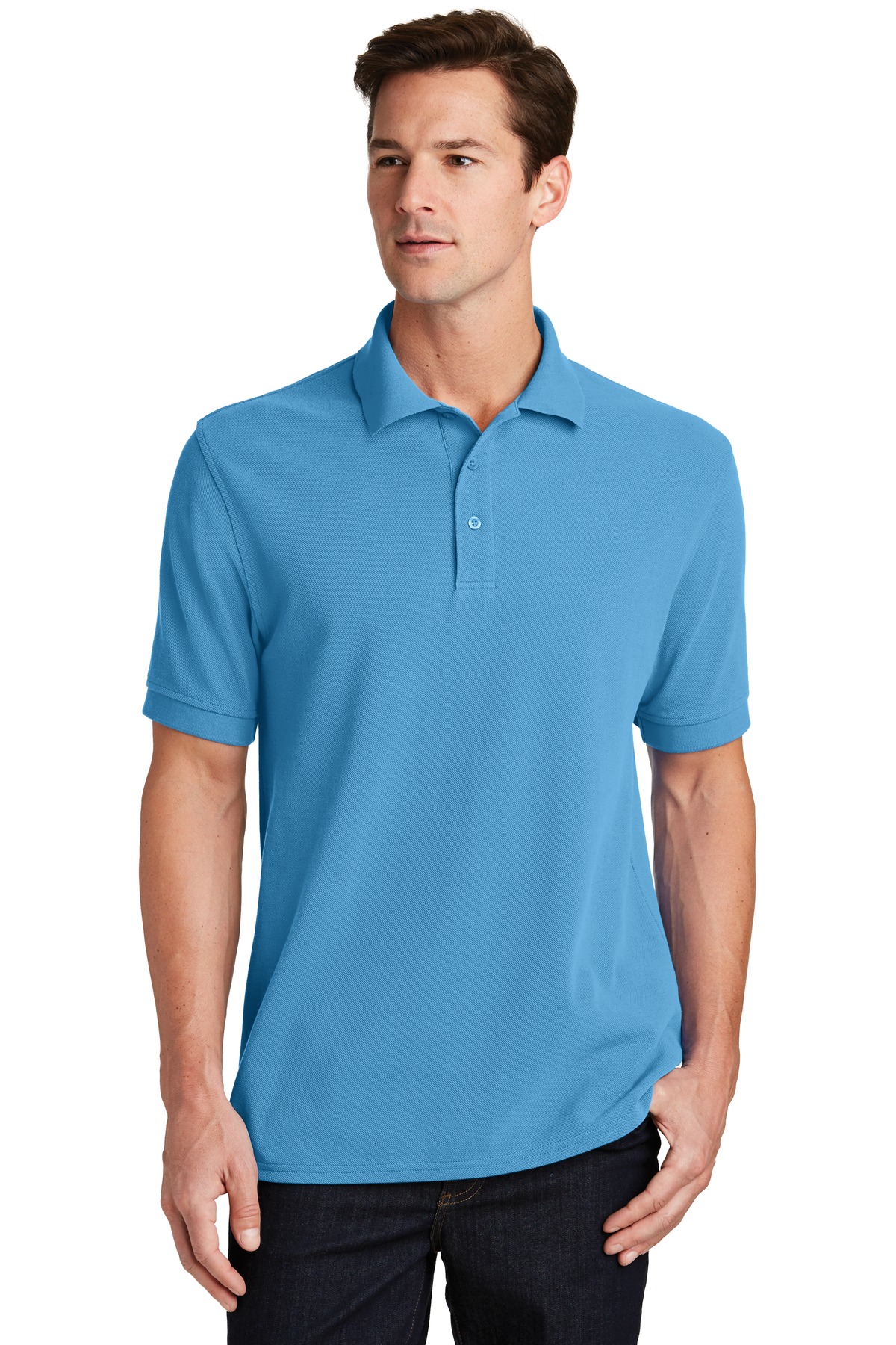 Port & Co  Combed Ring Spun Pique Polo. KP1500