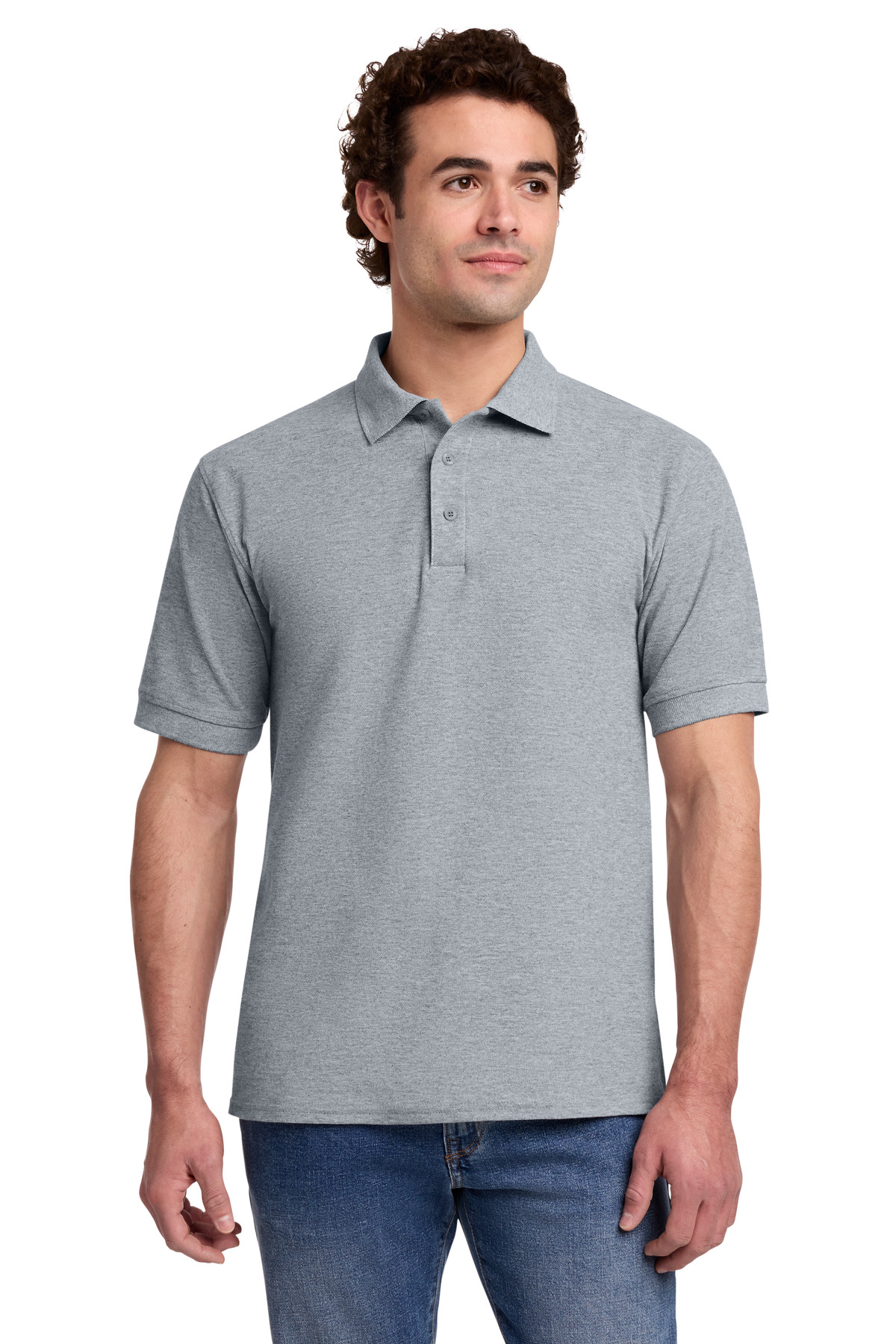 Port & Co  Core Blend Pique Polo. KP155