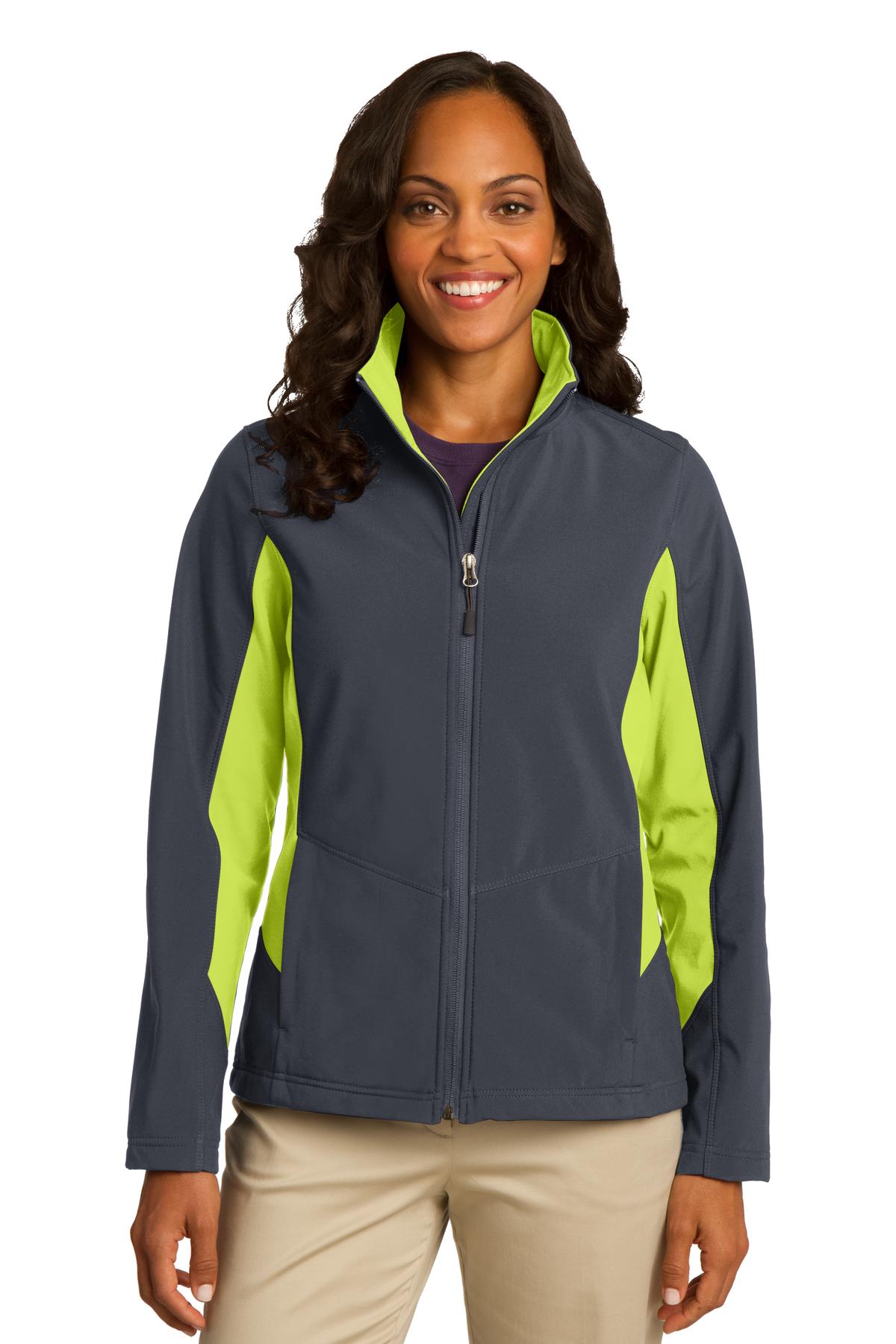 Port Authority ® Women's Core Colorblock Soft Shell Jacket. L318