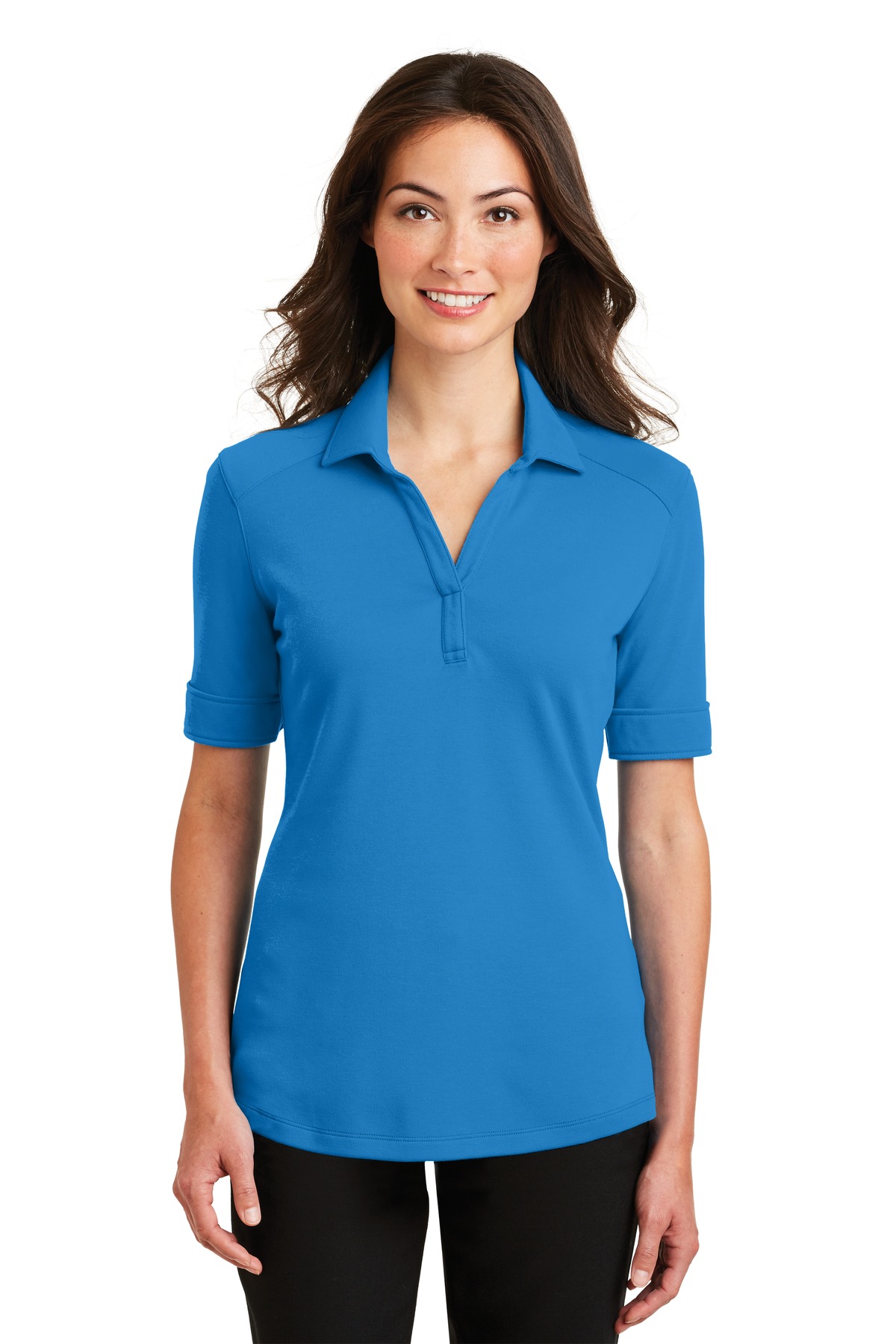 Port Authority ® Ladies Silk Touch  Interlock Performance Polo. L5200