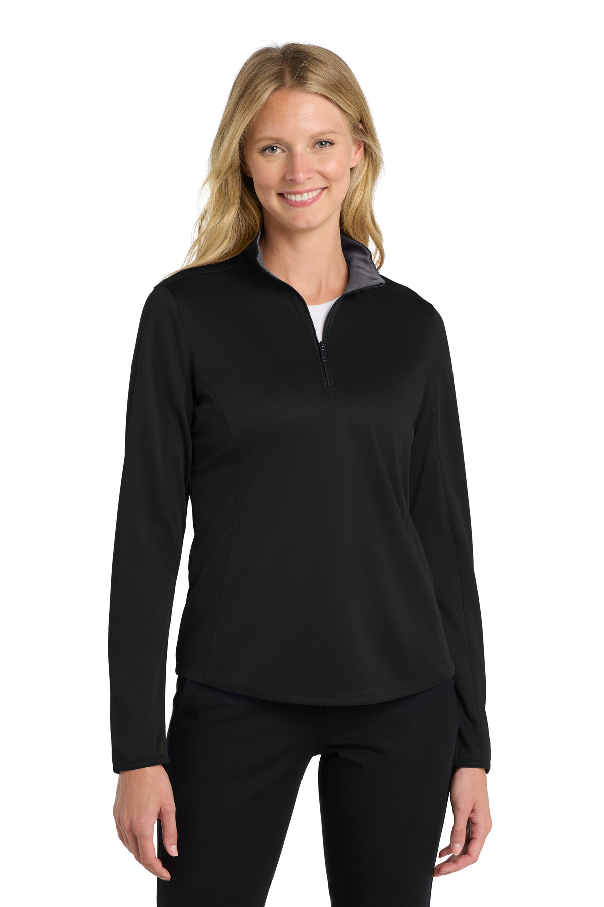 Port Authority ® Women's Silk Touch  Performance 1/4-Zip LK584