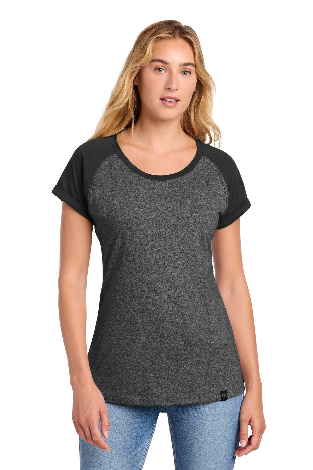 New Era ® Women's Heritage Blend Varsity Tee. LNEA107