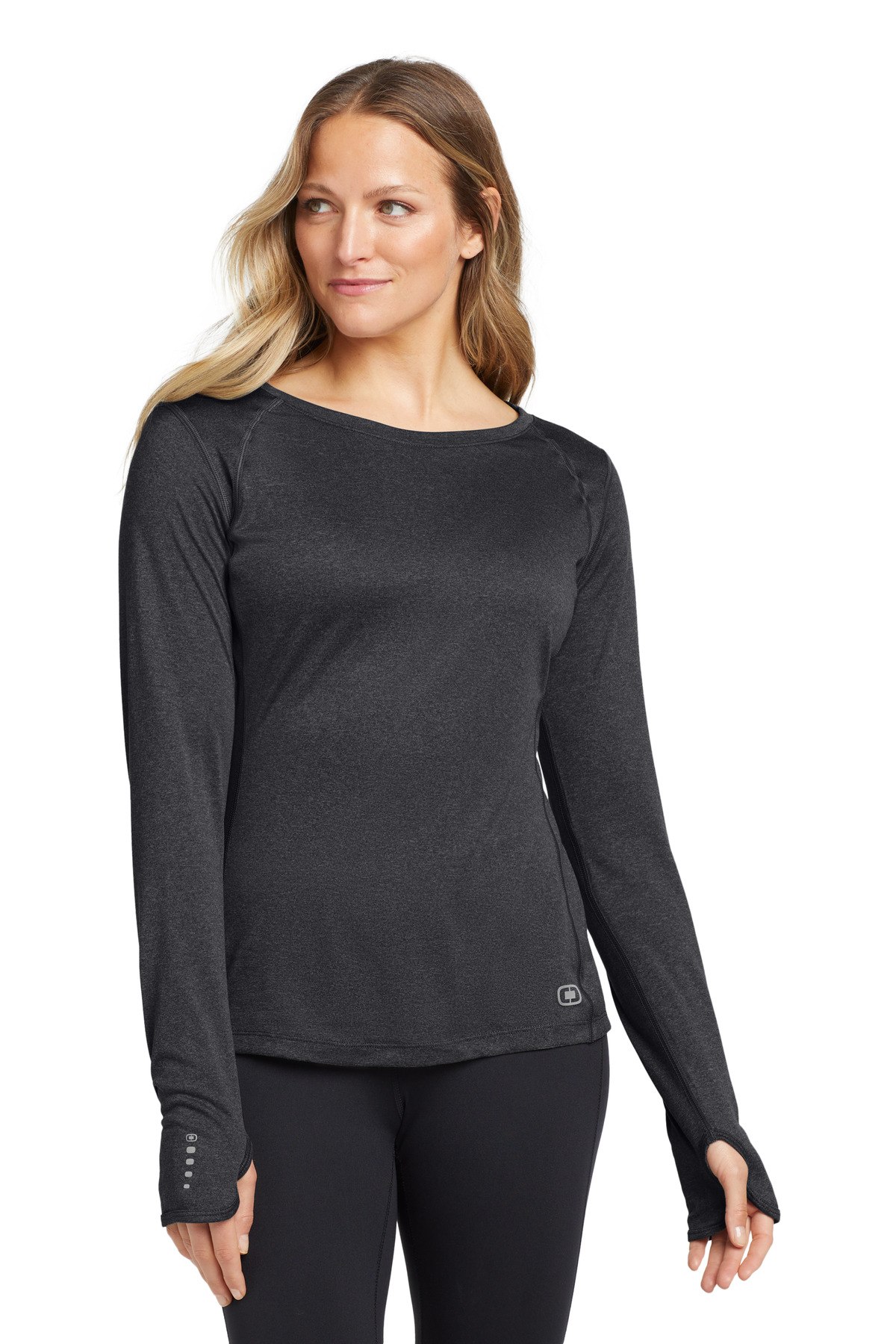 OGIO ® Women's Long Sleeve Pulse Crew. LOE321