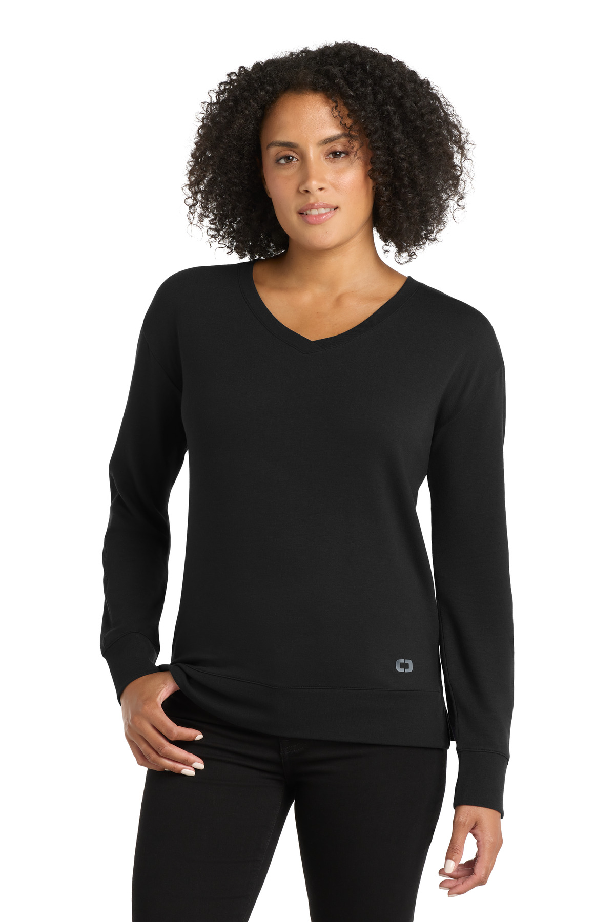 OGIO ® Women's Luuma Flex Long Sleeve V-Neck LOG825