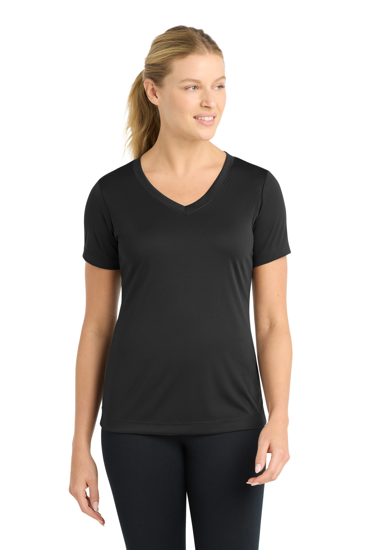Sport-Tek ® Women's PosiCharge ® Competitor V-Neck Tee. LST353