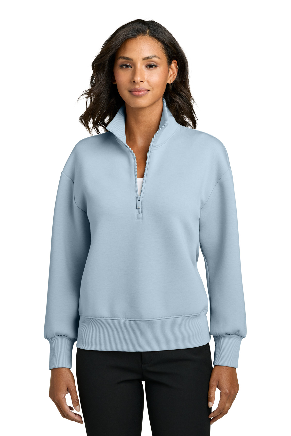 Mercer+Mettle ® Women's Soft Spacer 1/4-Zip MM3101