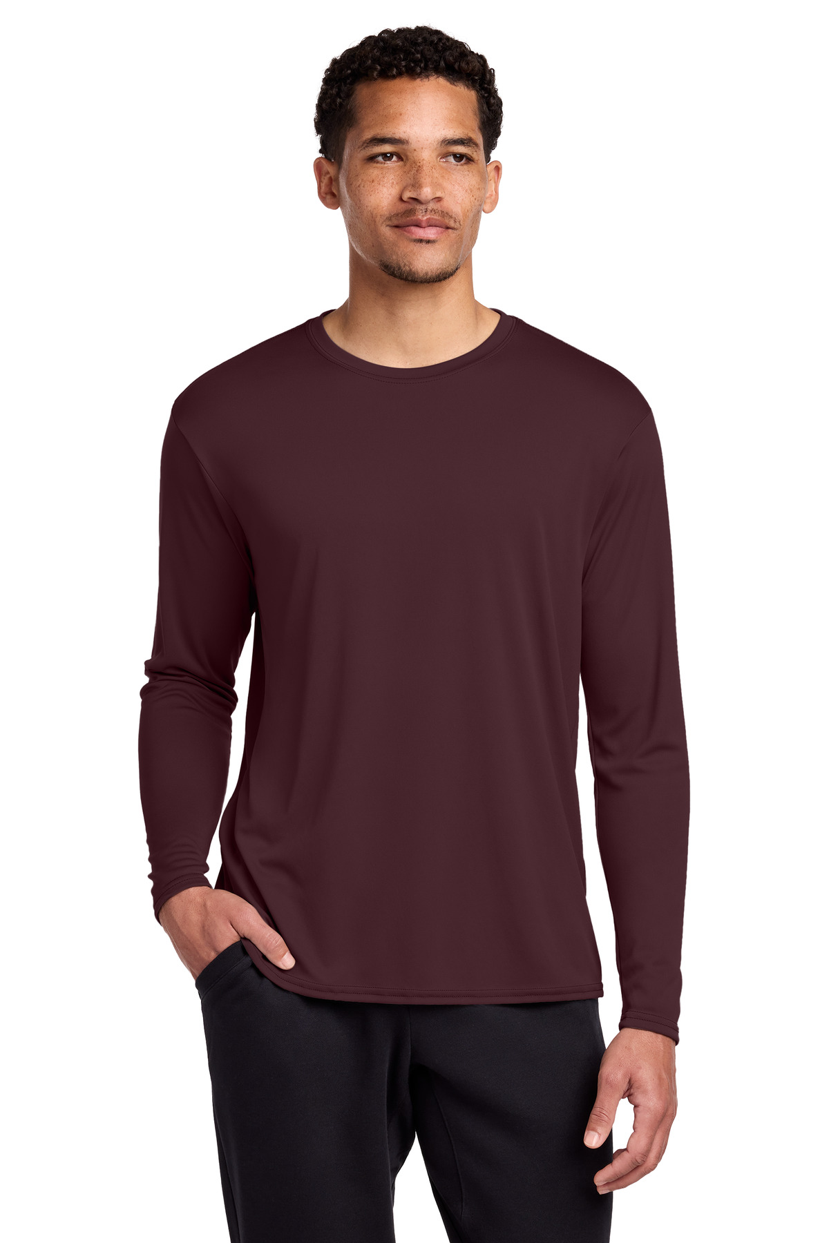Port & Co  Long Sleeve Performance Tee. PC380LS