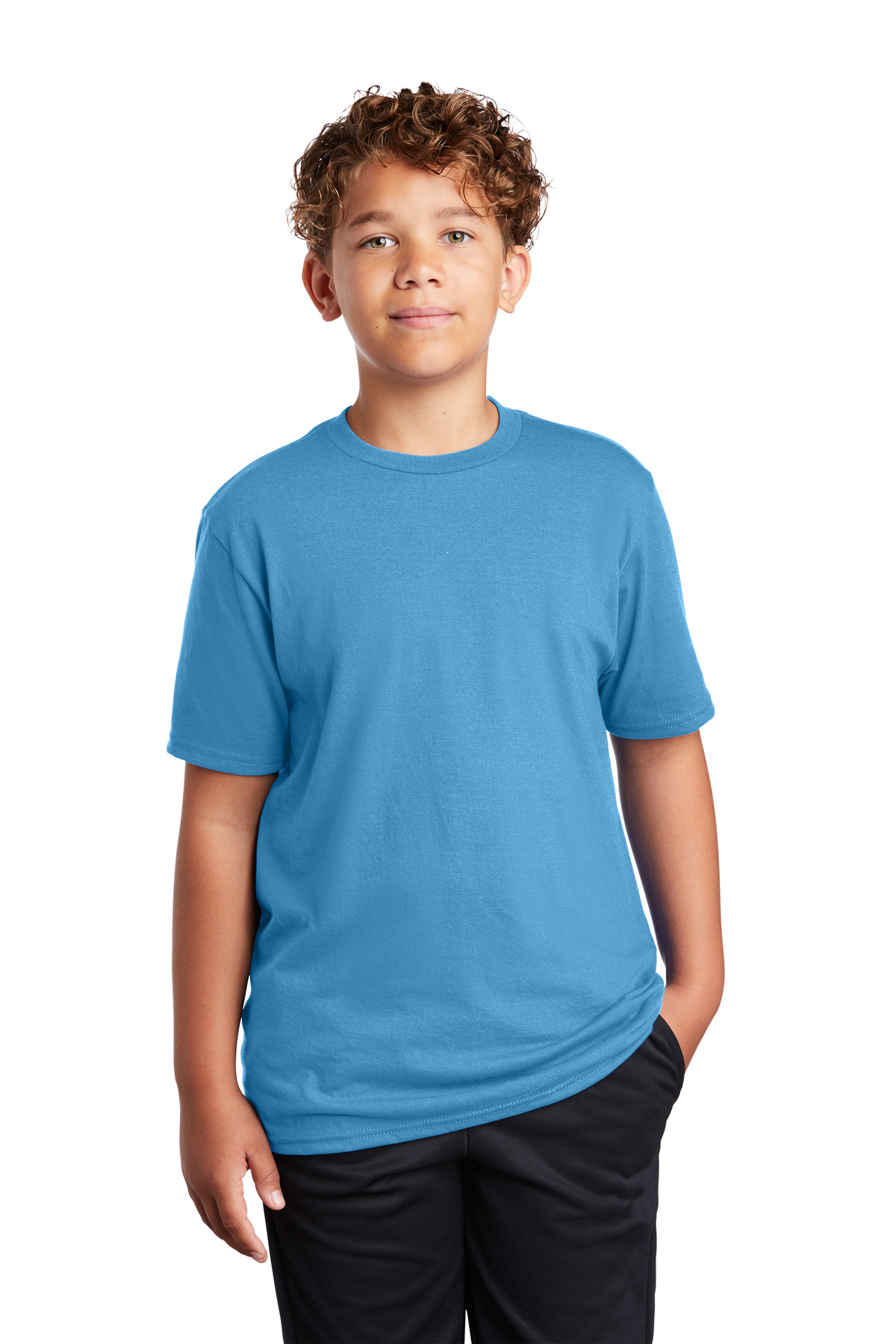 Port & Co  Youth Performance Blend Tee. PC381Y