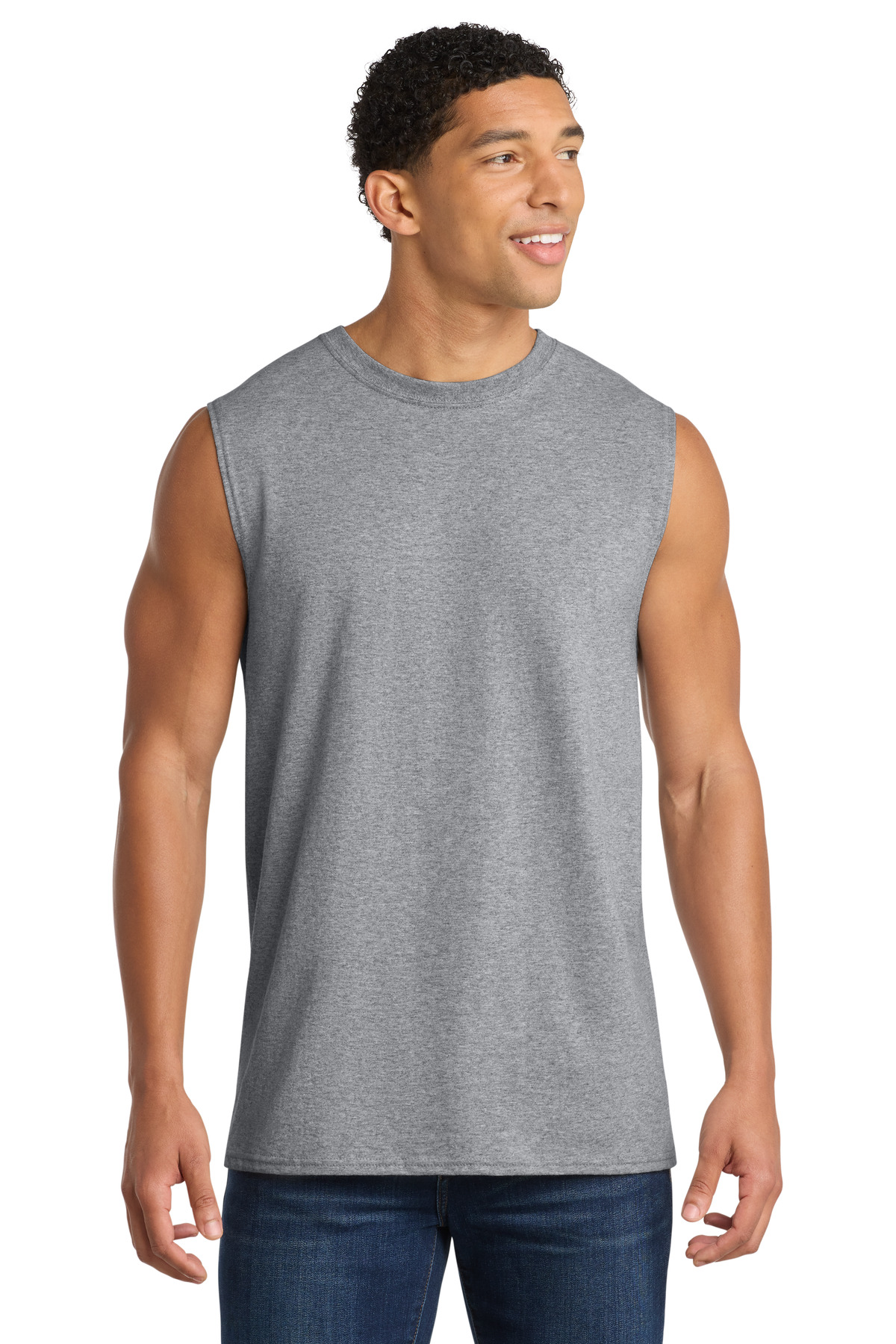 Port & Co  Core Cotton Sleeveless Tee. PC54SL