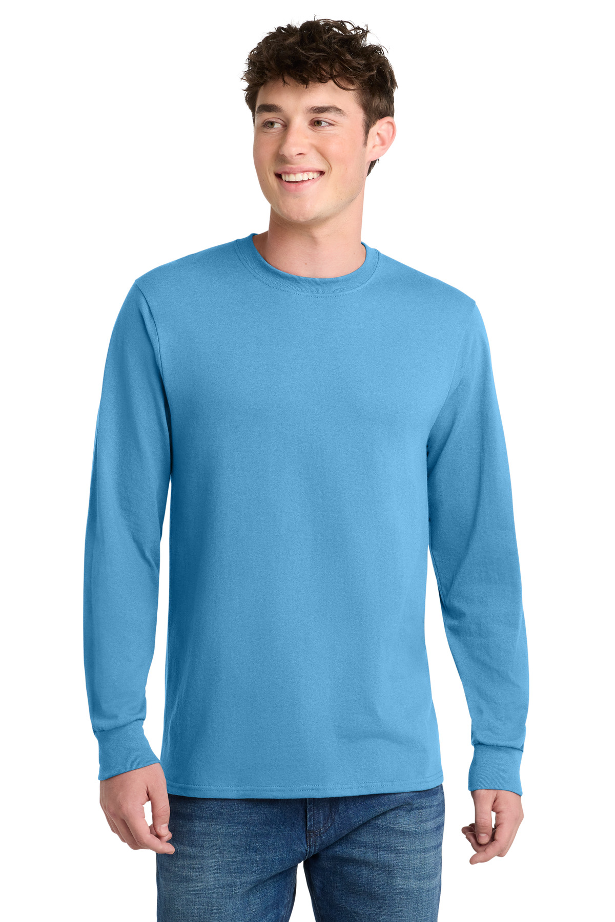 Port & Co  Long Sleeve Core Blend Tee. PC55LS