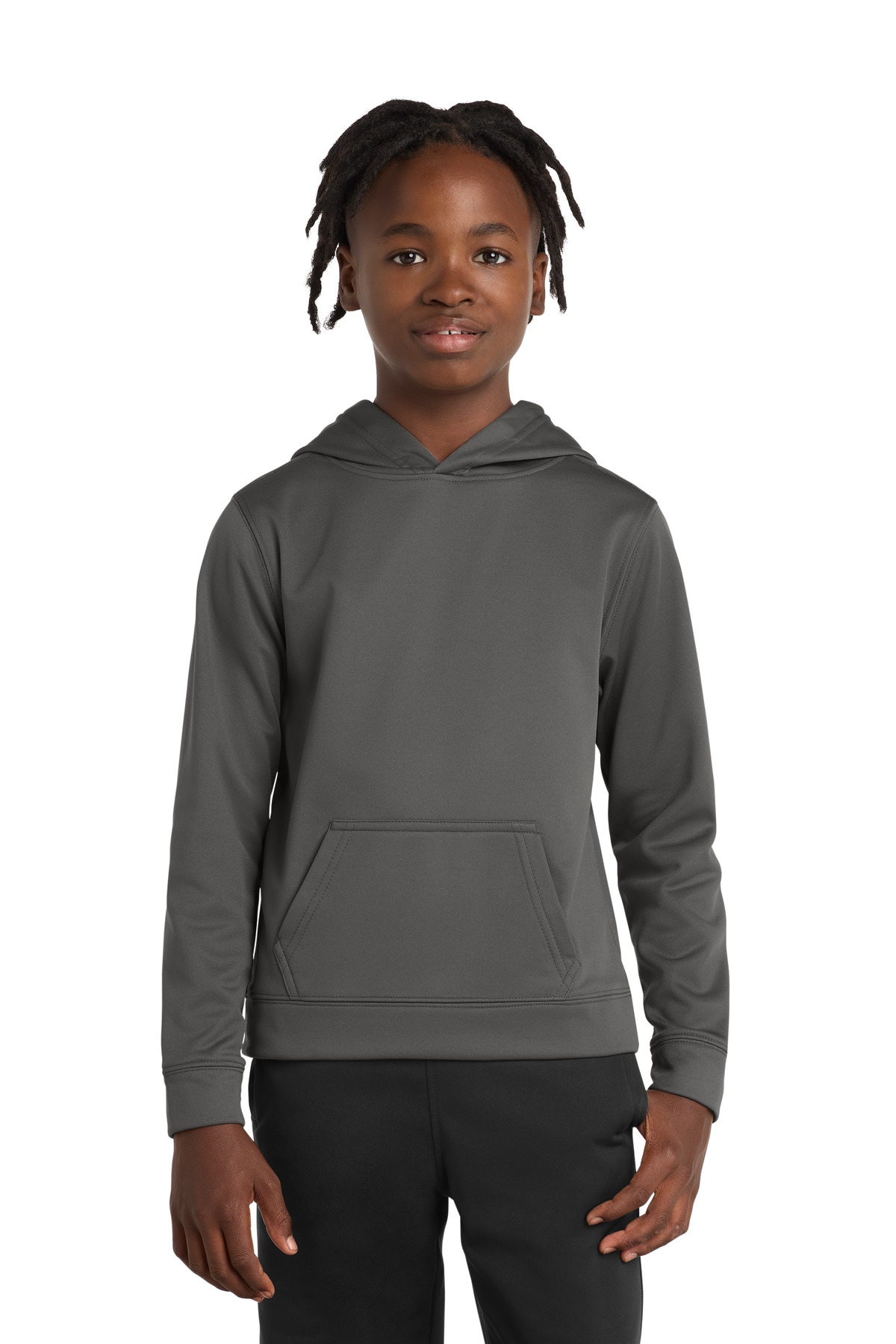 Port & Co  Youth Performance Fleece Pullover Hooded Sweatshirt. PC590YH