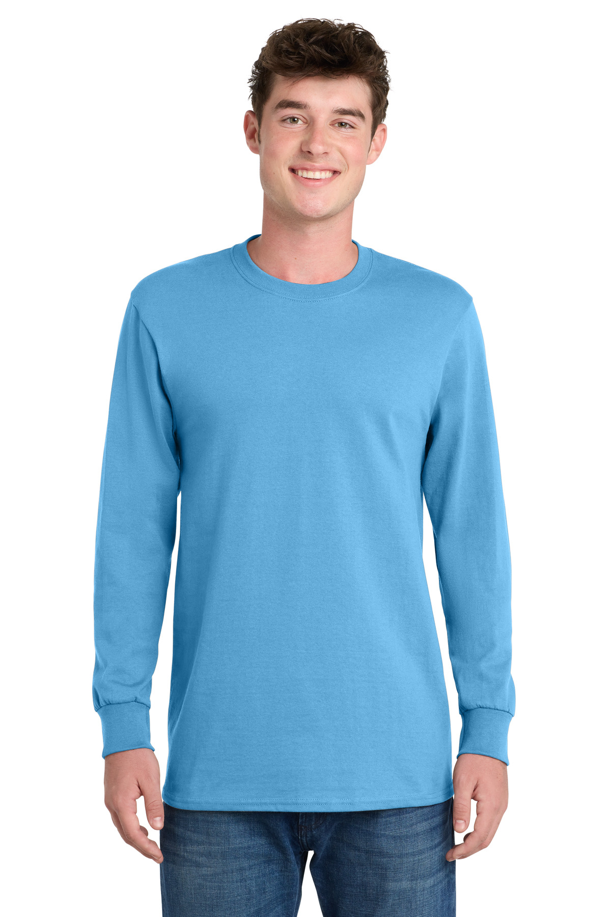 Port & Co  Long Sleeve Essential Tee. PC61LS