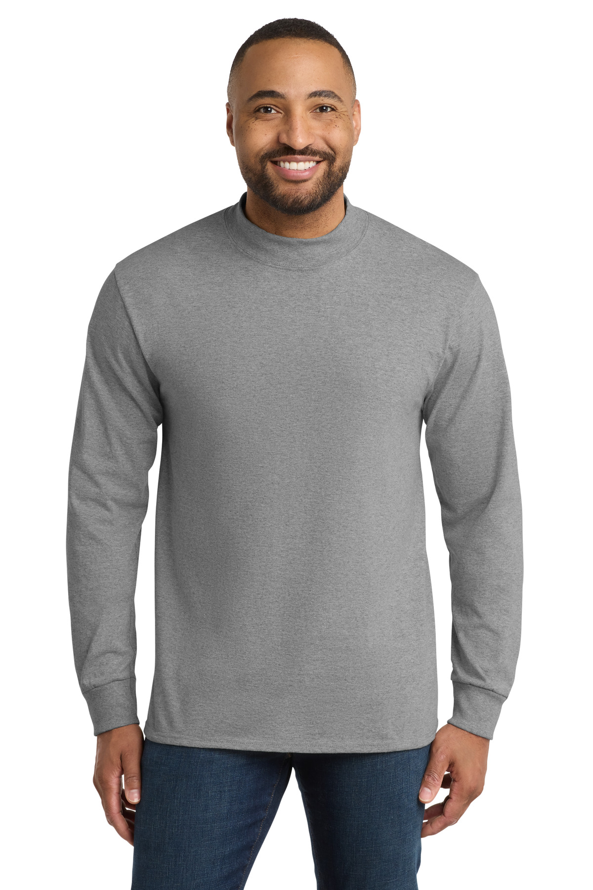 Port & Co  Essential Mock Turtleneck. PC61M