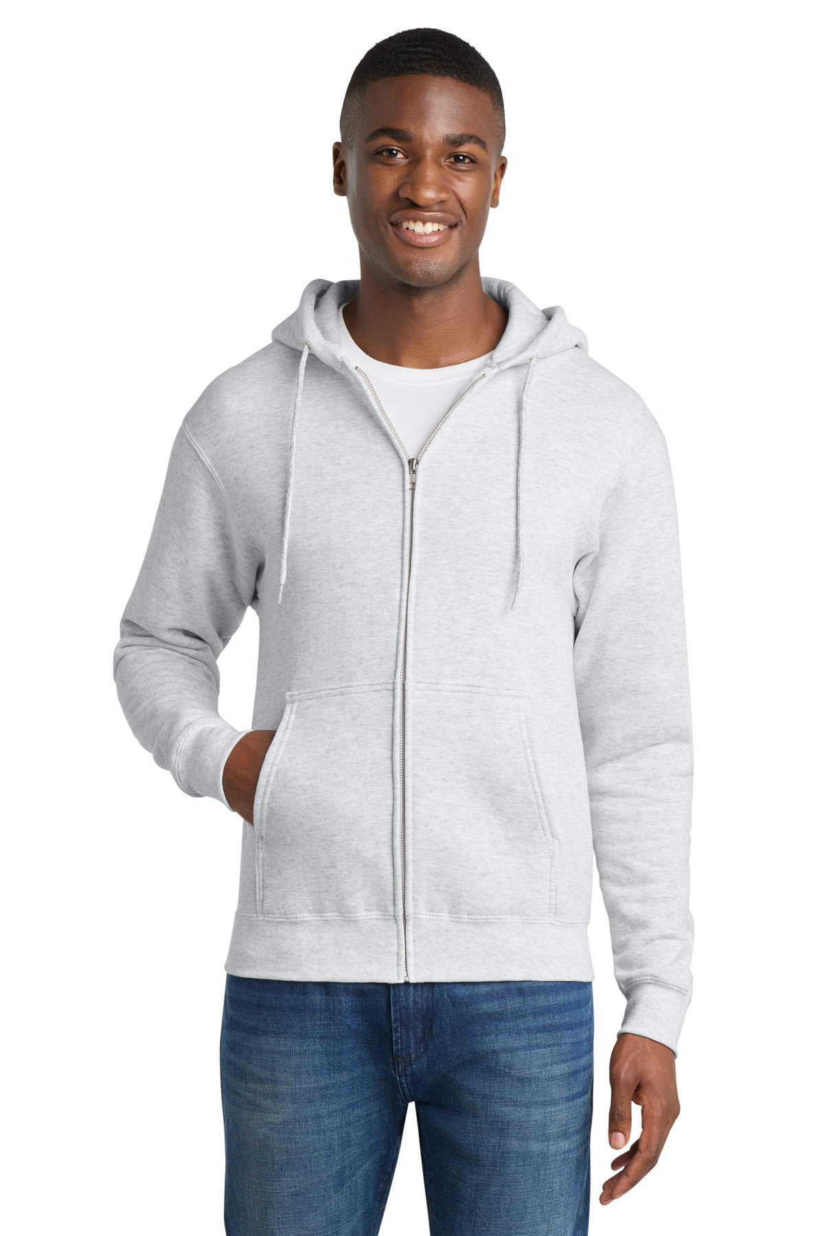 Port & Co  Core Fleece Full-Zip Hooded Sweatshirt. PC78ZH