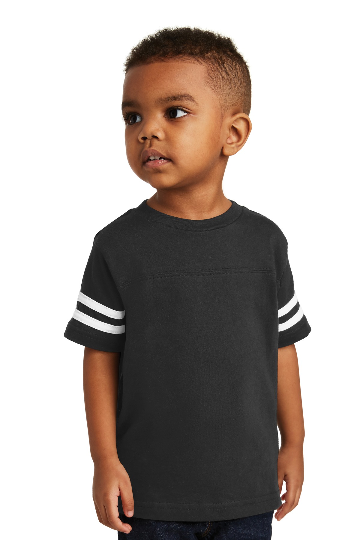 Rabbit Skins  Toddler Football Fine Jersey Tee. RS3037