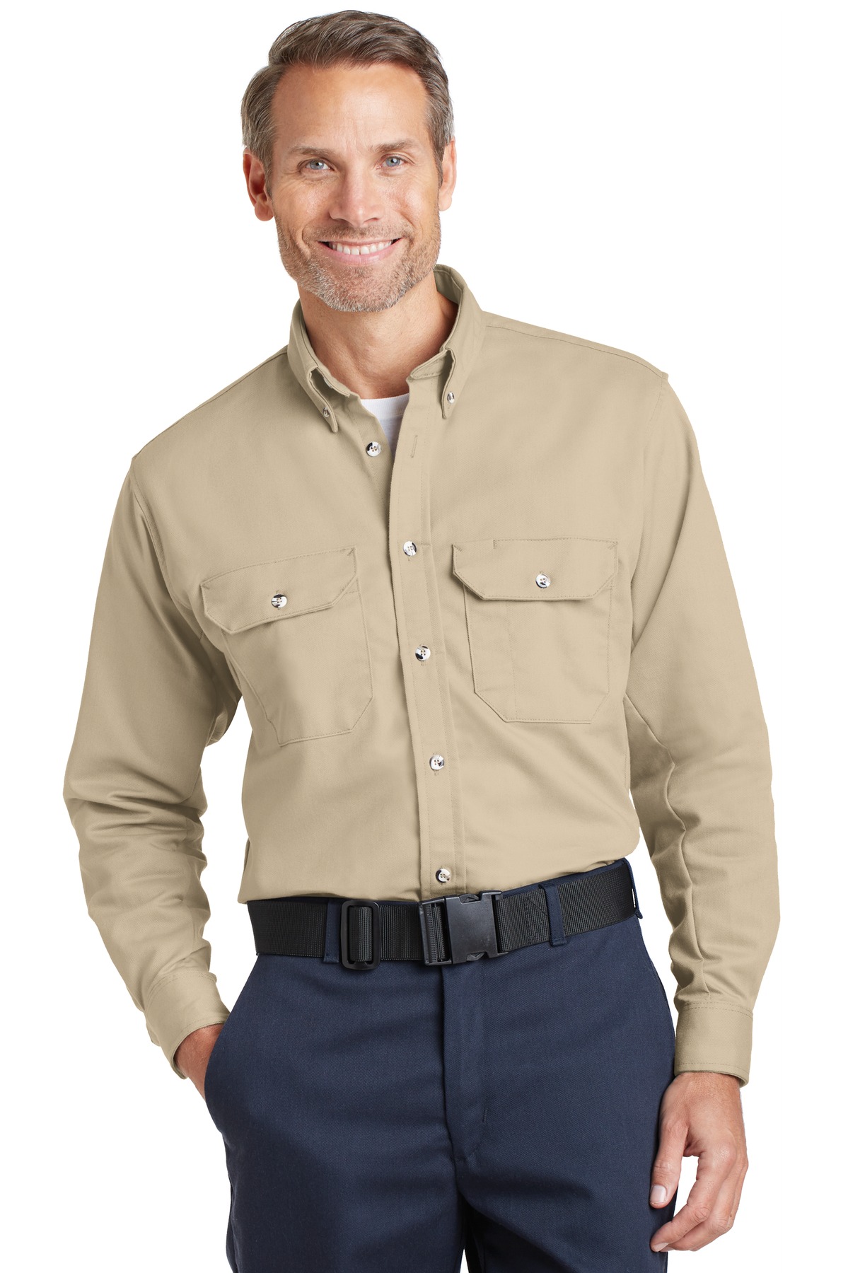 Bulwark ® EXCEL FR ® ComforTouch ® Dress Uniform Shirt. SLU2