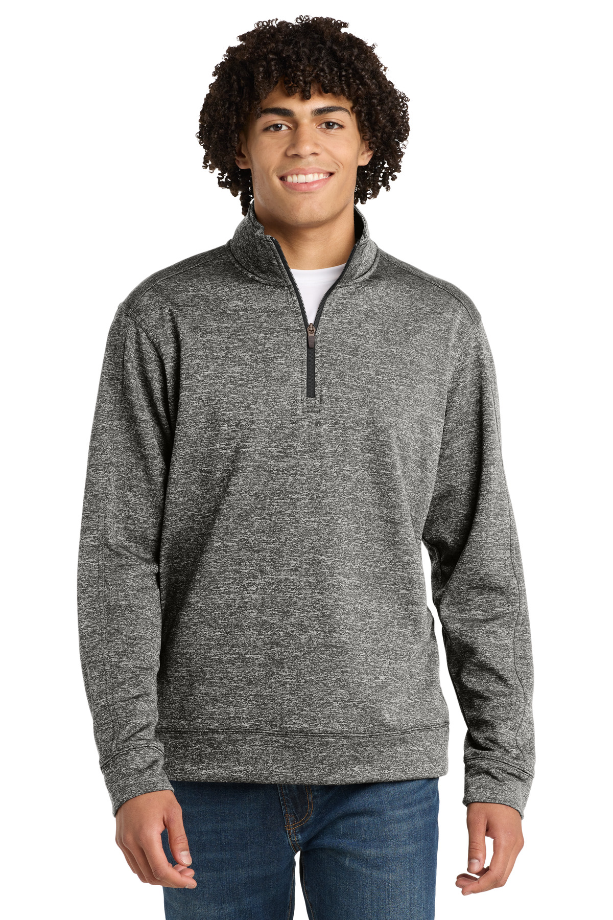 Sport-Tek ® PosiCharge ® Electric Heather Fleece 1/4-Zip Pullover. ST226