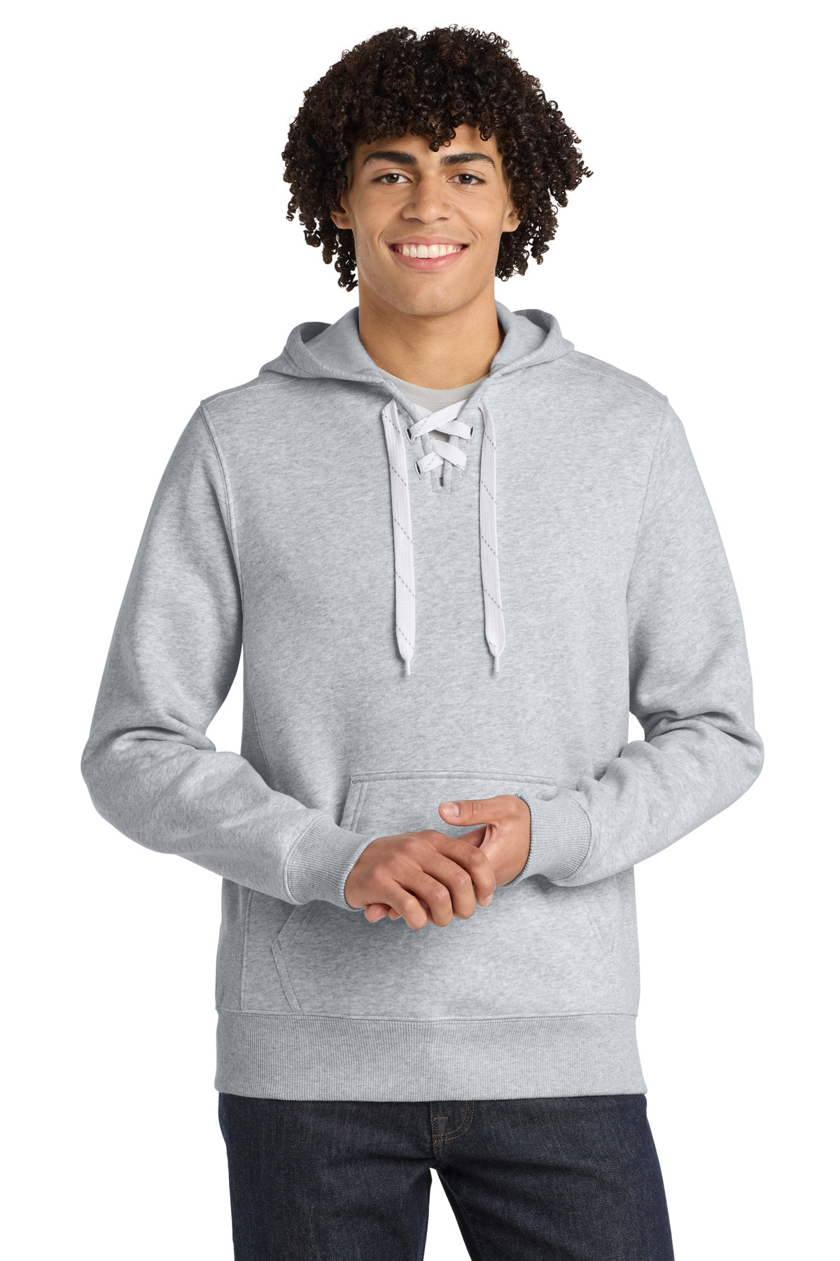 Sport-Tek ® Lace Up Pullover Hooded Sweatshirt. ST271