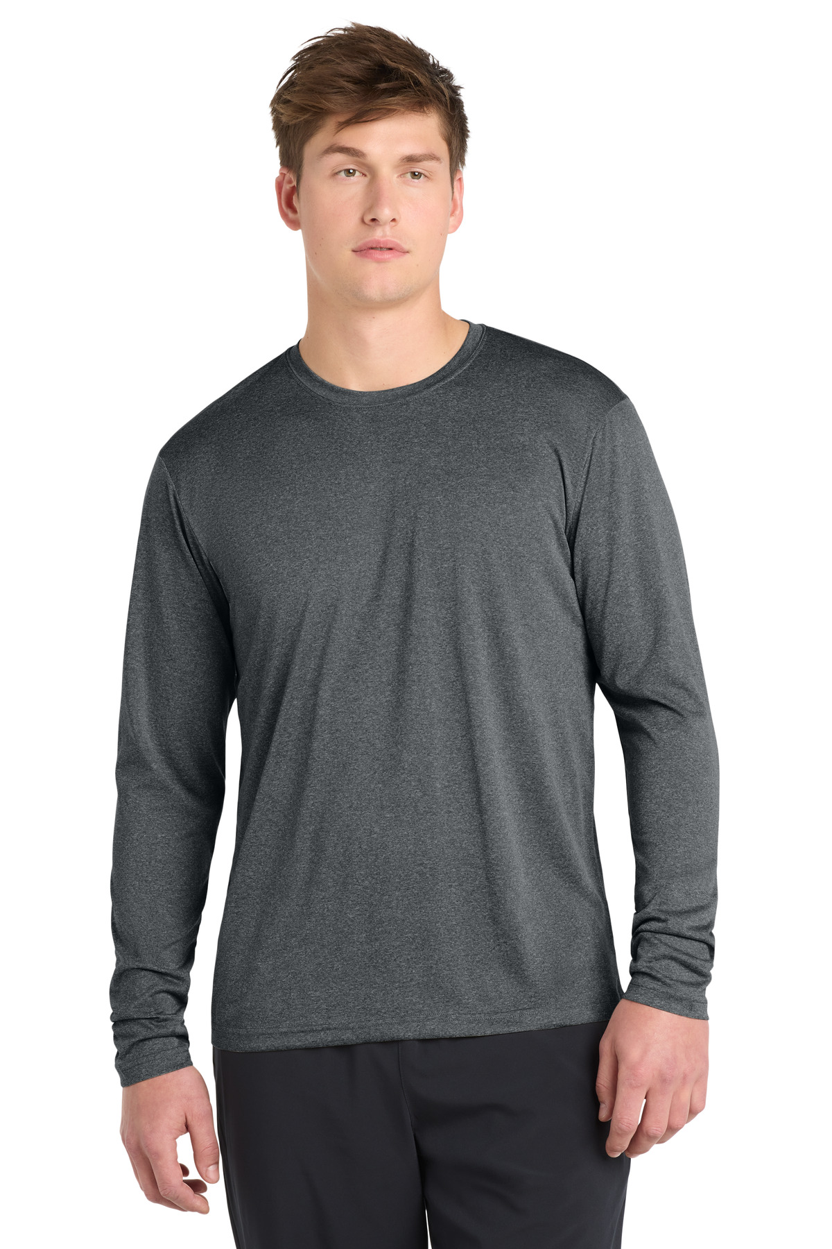 Sport-Tek ® Long Sleeve Heather Contender  Tee. ST360LS