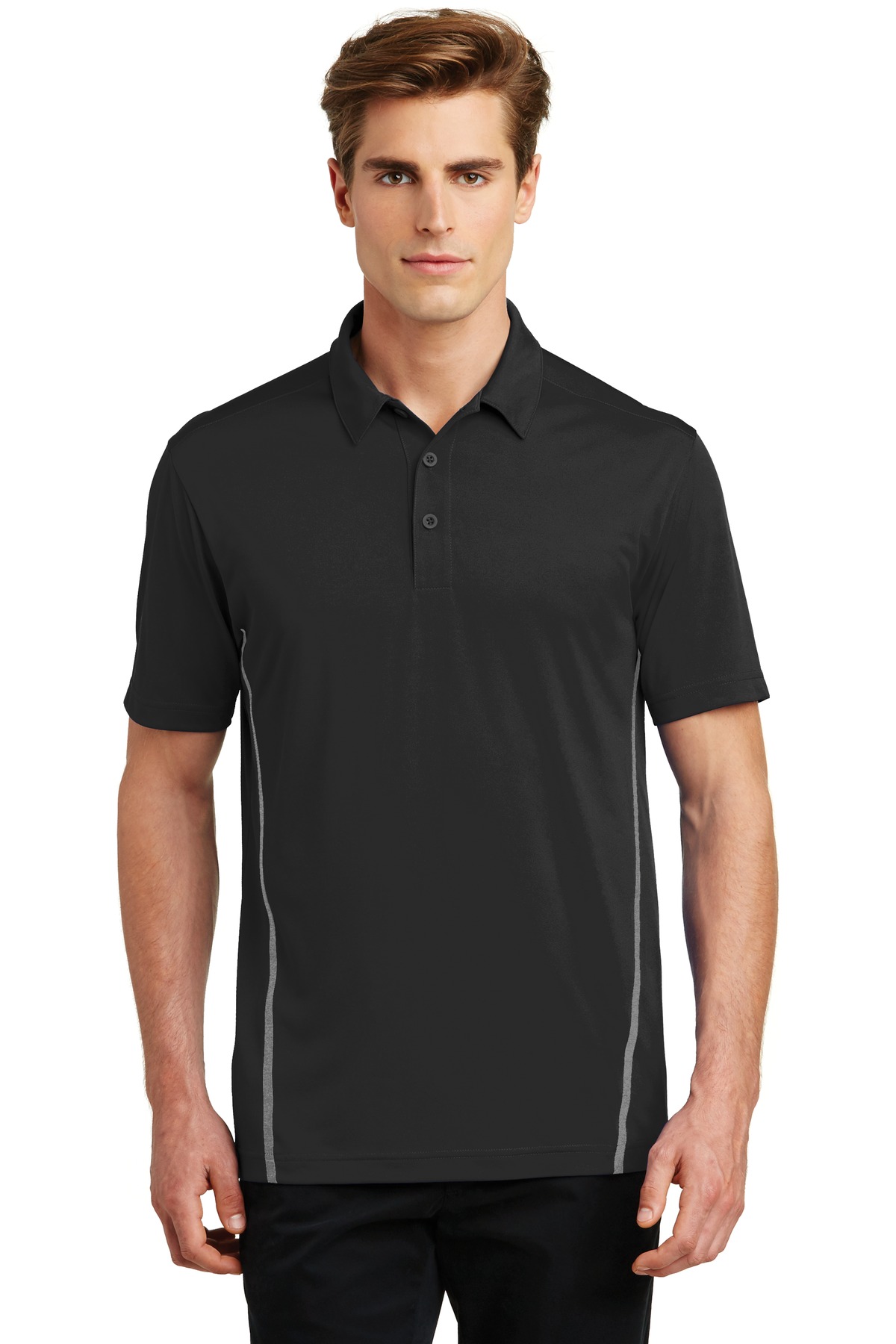 Sport-Tek ® Contrast PosiCharge ® Tough Polo ® . ST620