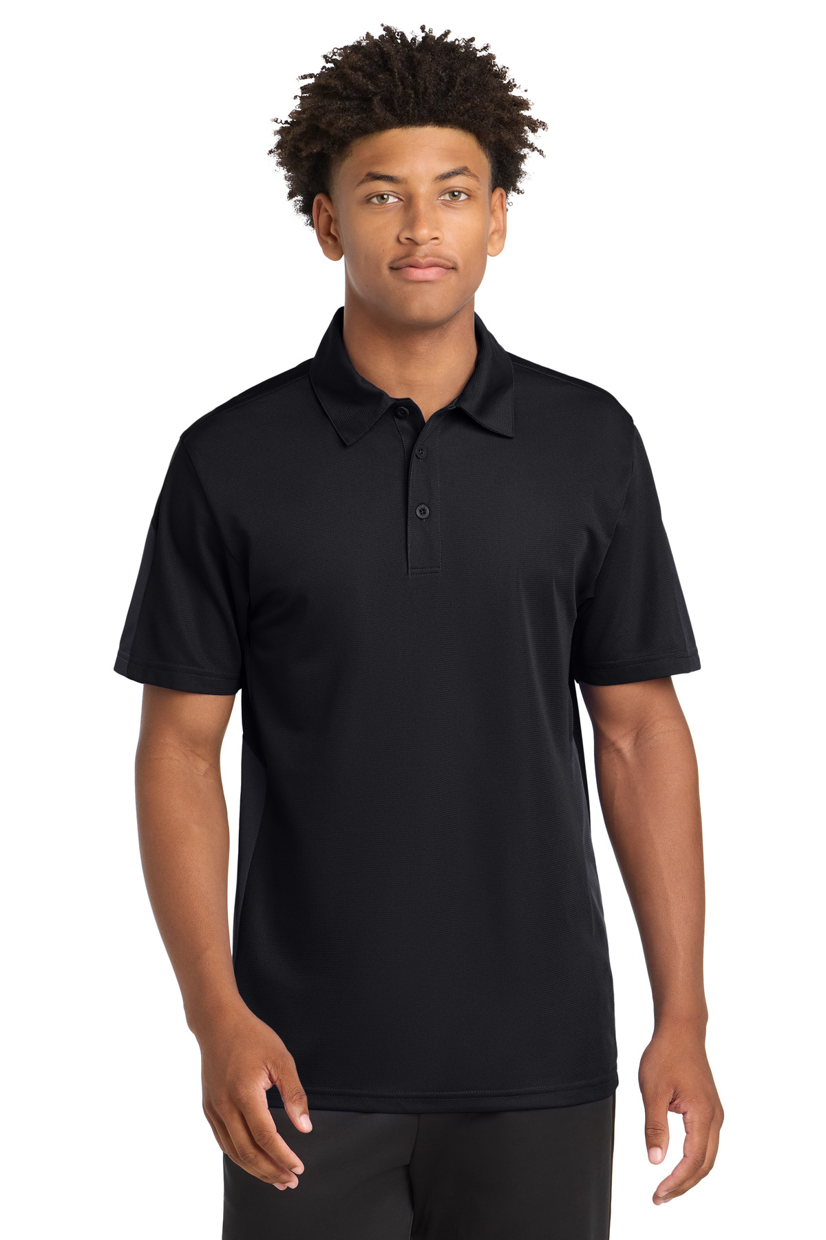 Sport-Tek ® PosiCharge ® Active Textured Colorblock Polo. ST695