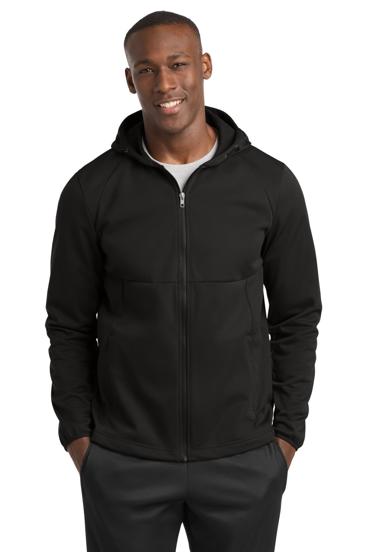Sport-Tek ® Hooded Soft Shell Jacket ST980