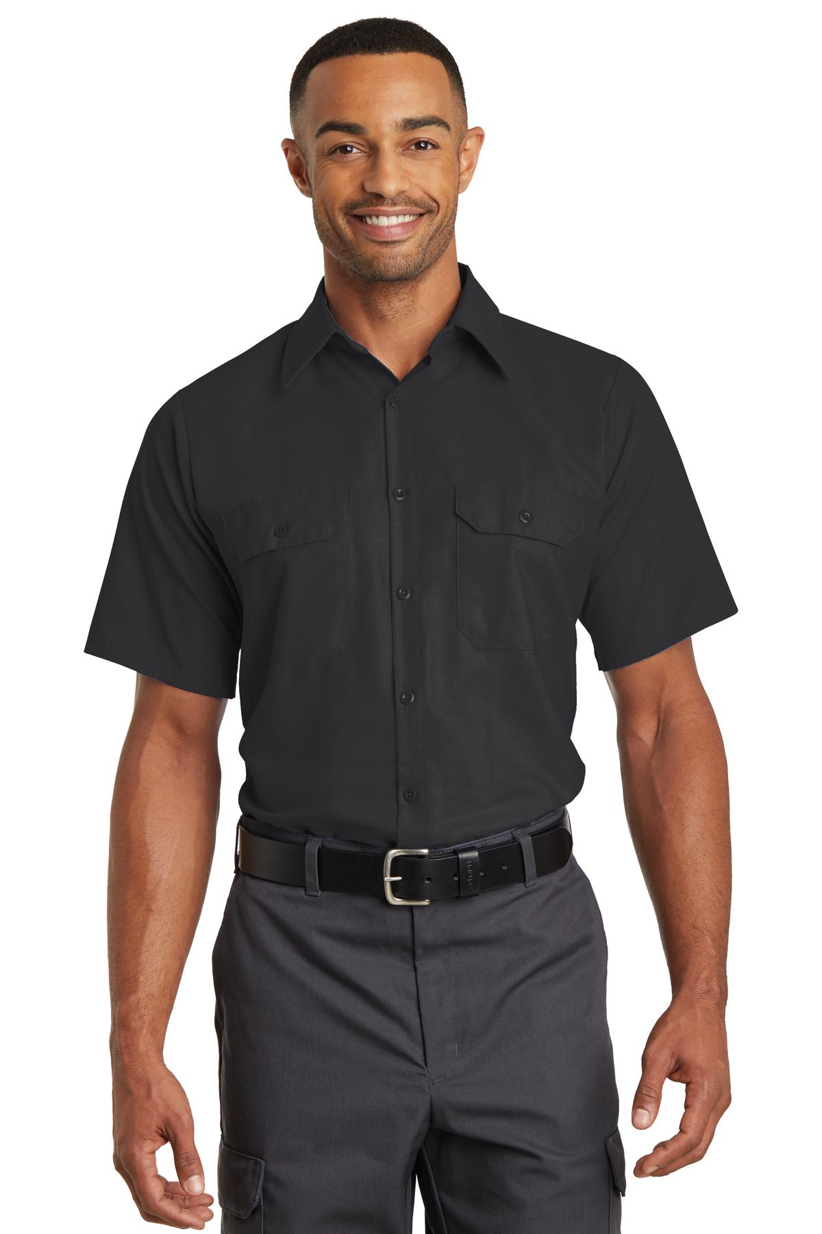 Red Kap ® Short Sleeve Solid Ripstop Shirt. SY60