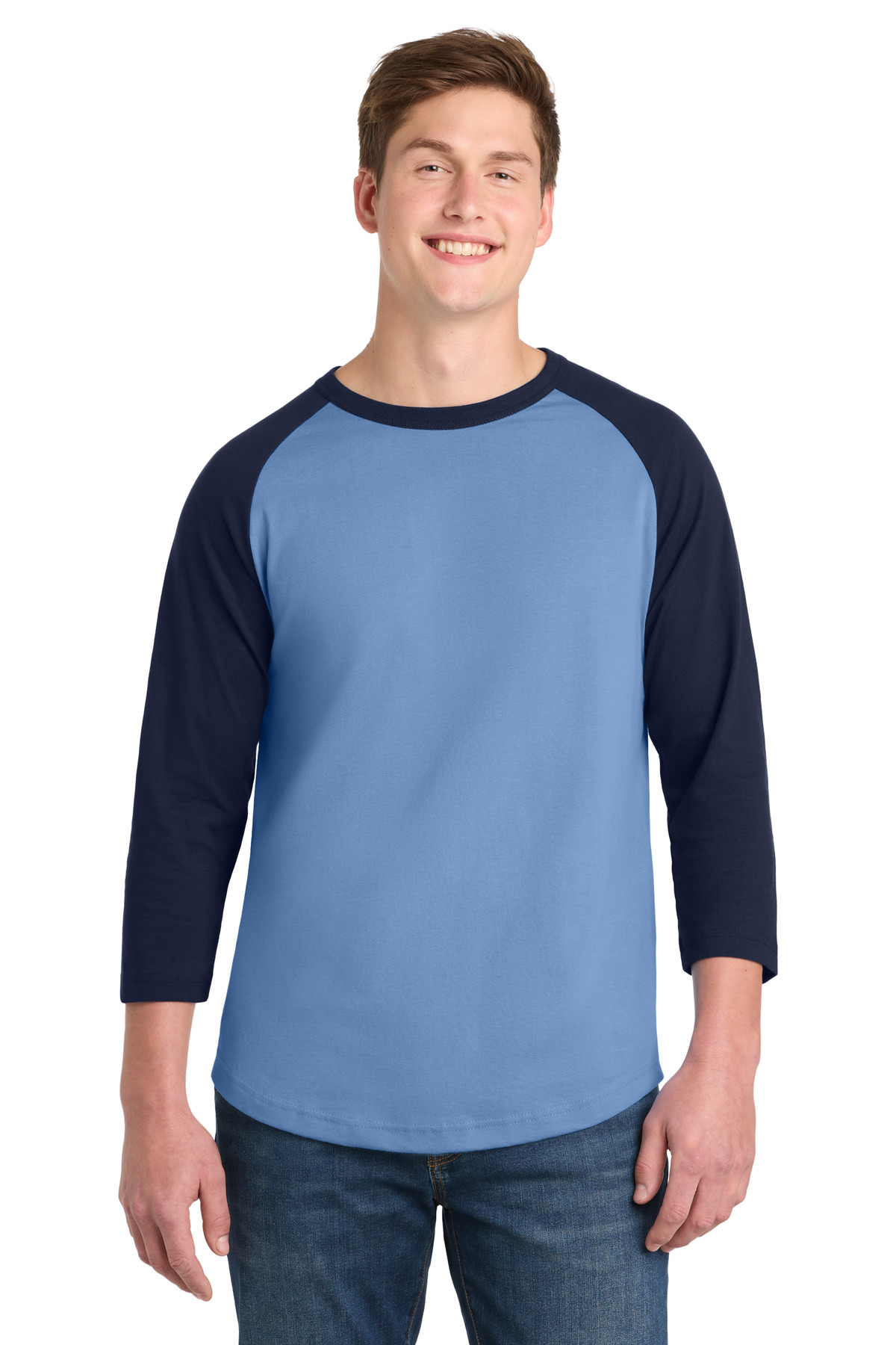 Sport-Tek ® Colorblock Raglan Jersey. T200