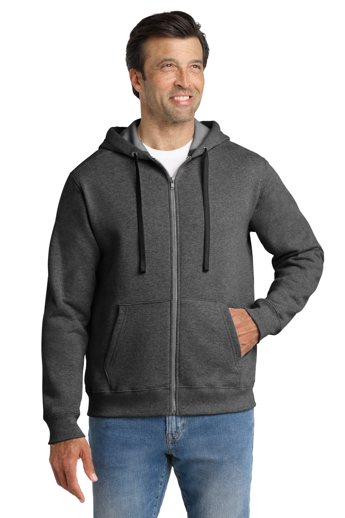 Volunteer Knitwear  Chore Fleece Full-Zip Hoodie VL130ZH